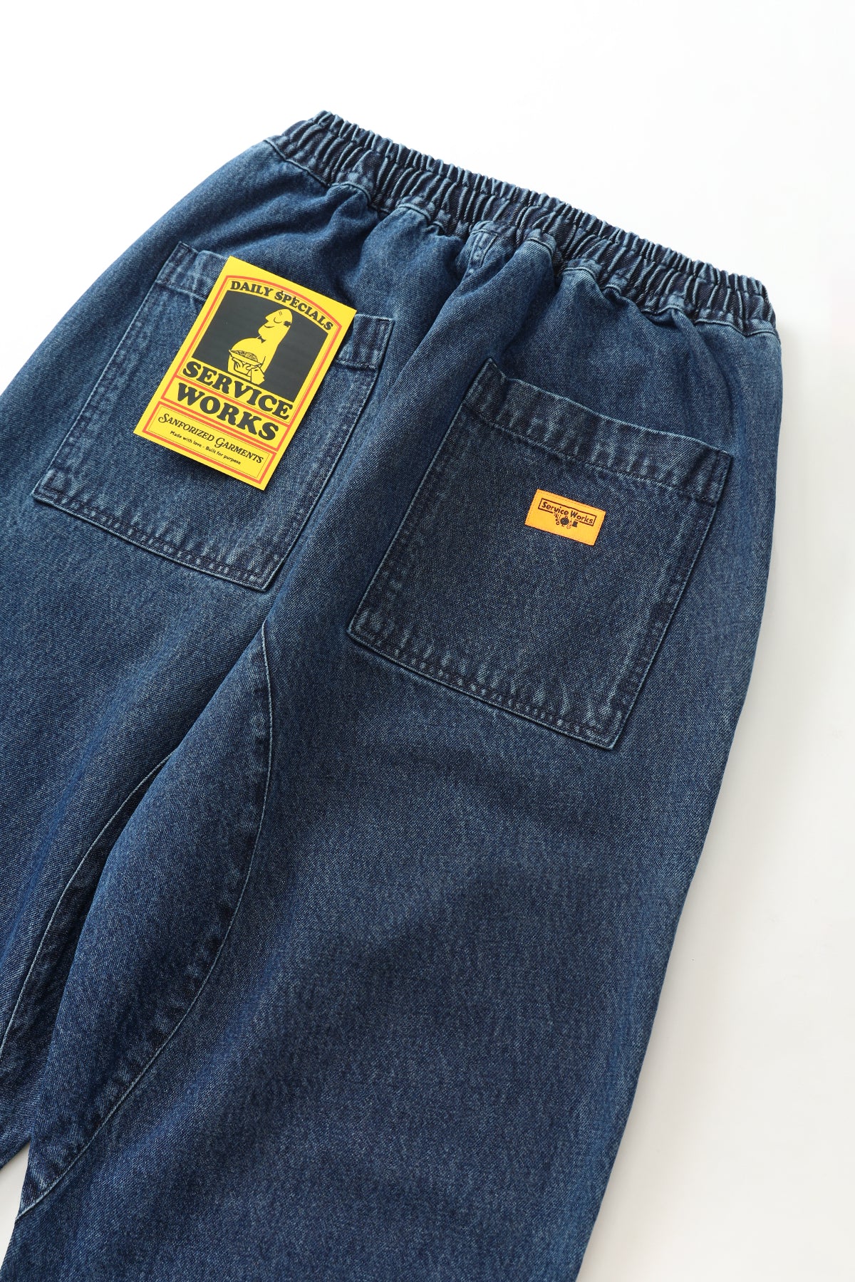 Service Works - Classic Chef Pants - Indigo Denim - Image 4
