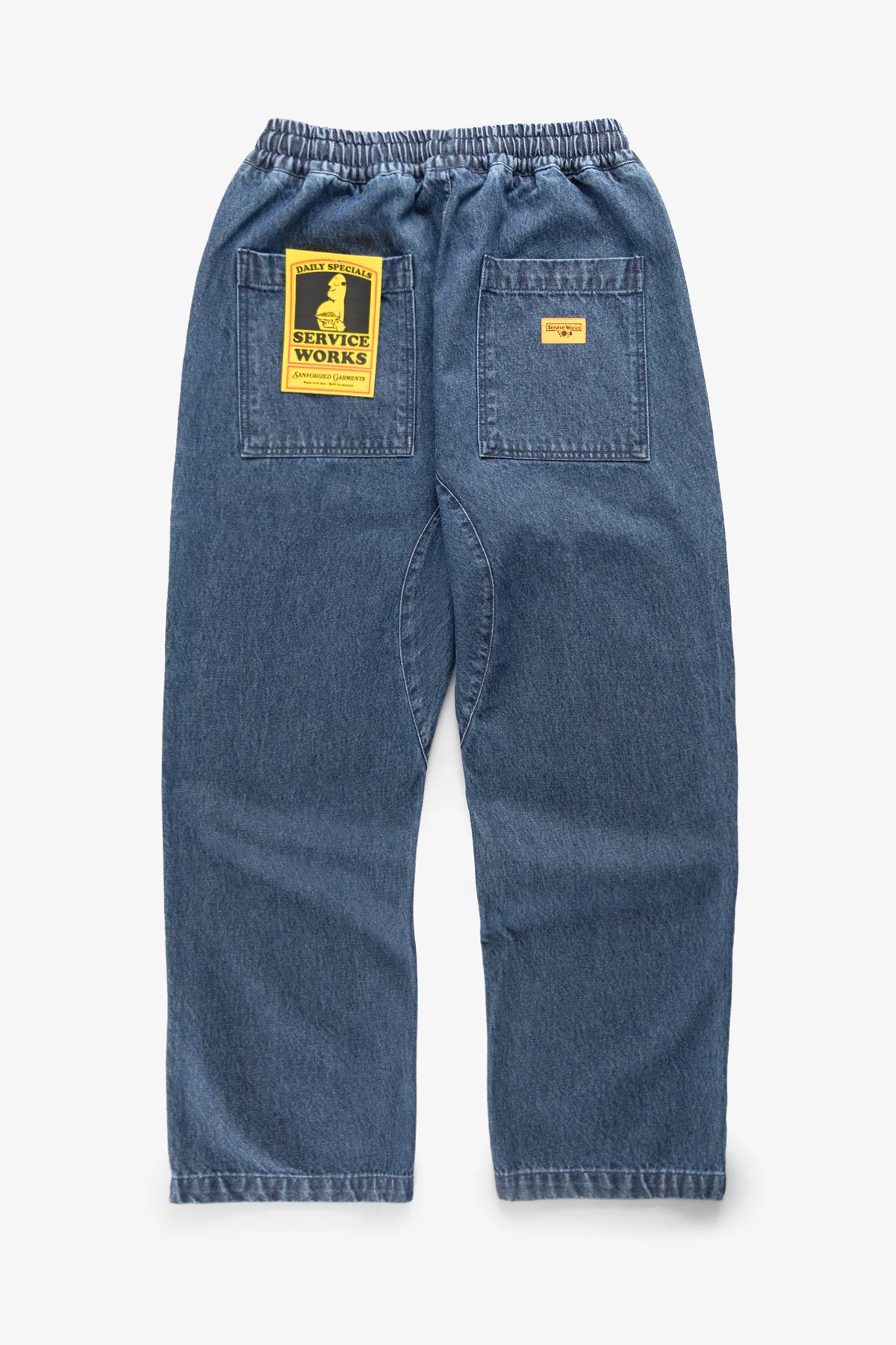 Service Works - Classic Chef Pants - Indigo Denim - Image 5