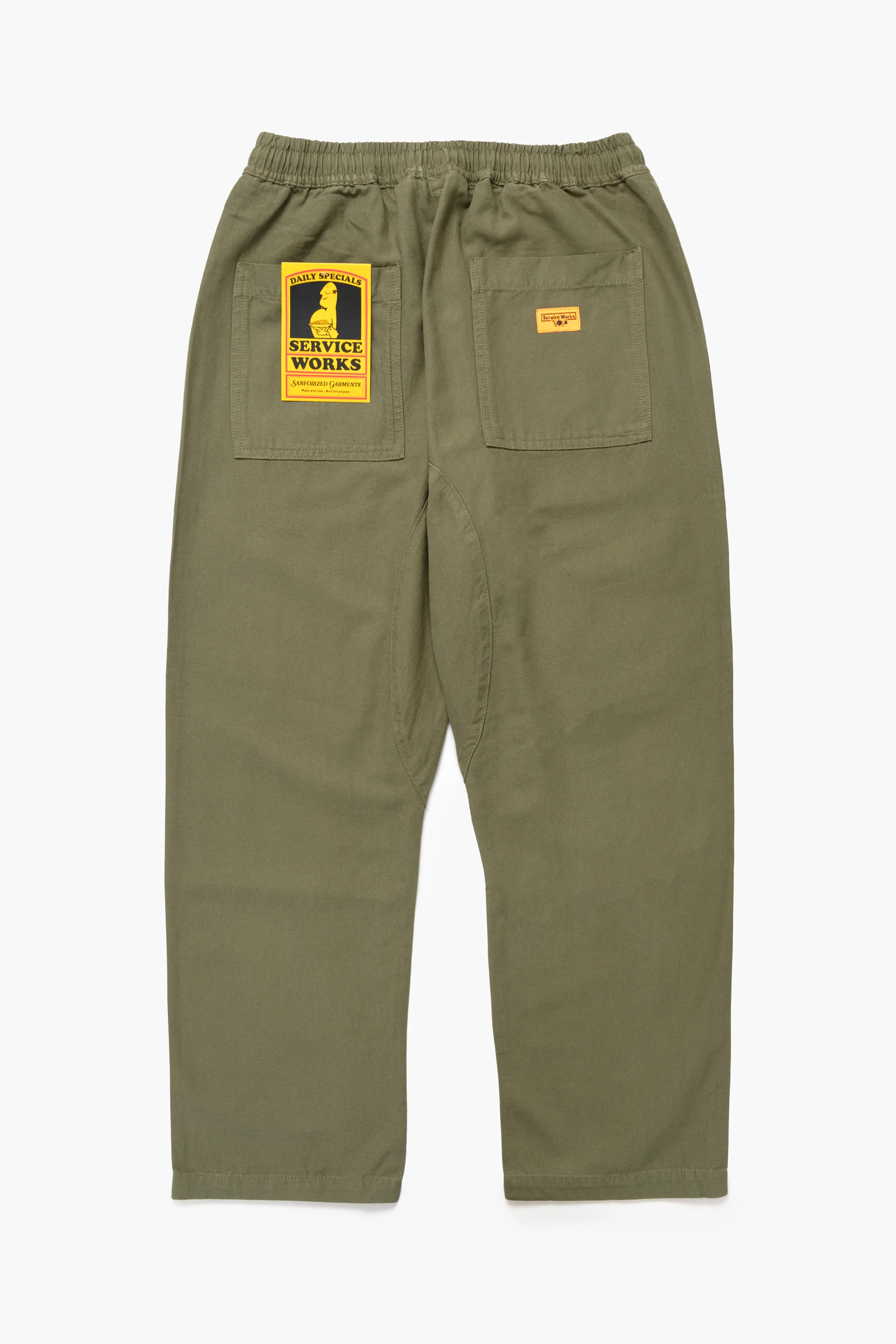 Service Works - Classic Chef Pants - Olive - Image 10