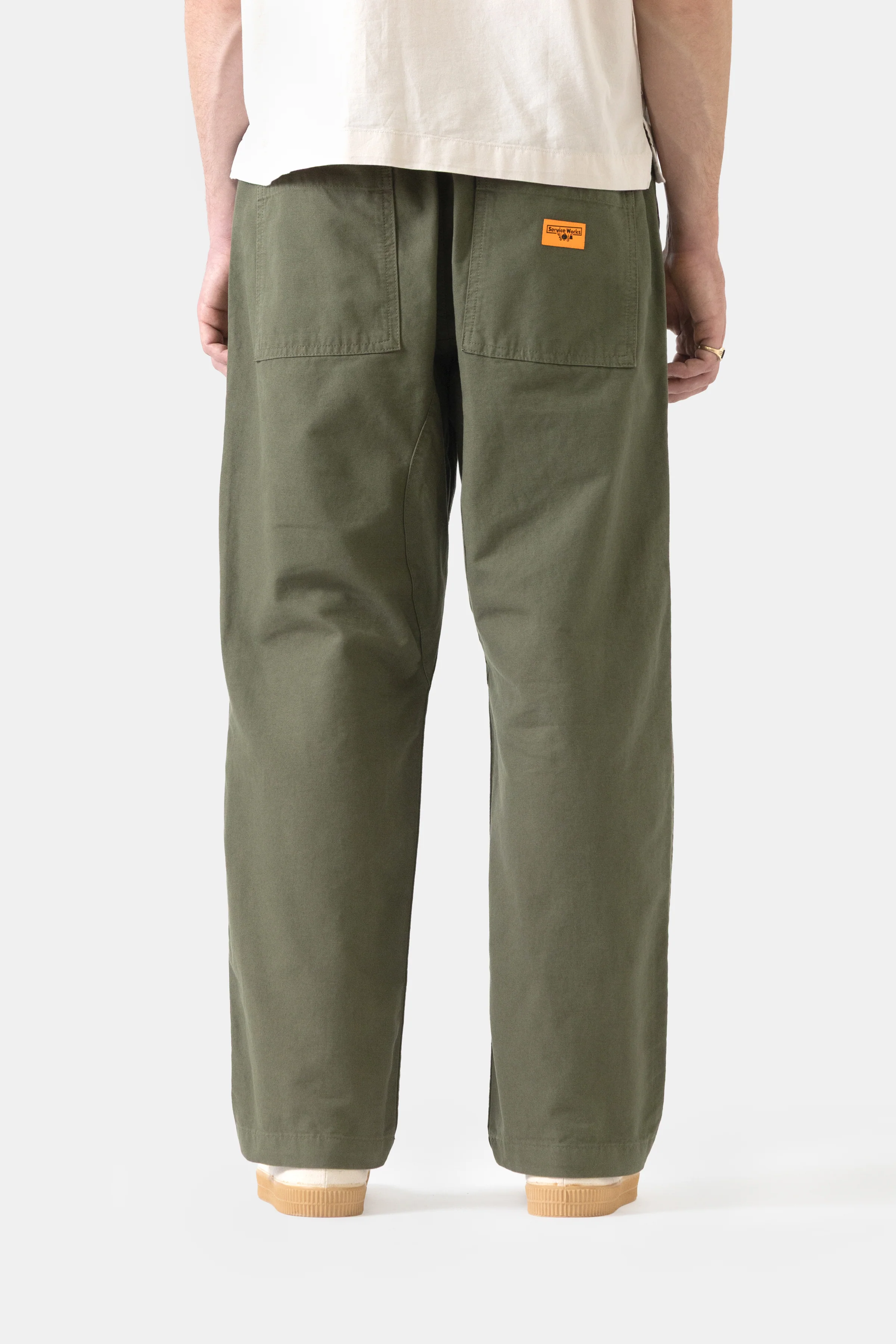 Service Works - Classic Chef Pants - Olive - Image 4
