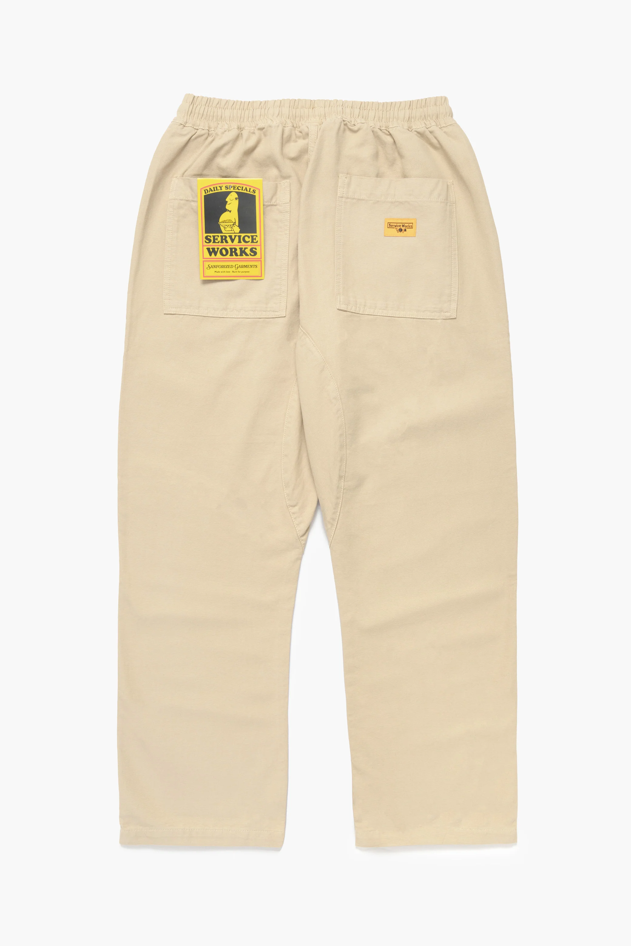 Service Works - Classic Chef Pants - Pale Khaki - Image 10
