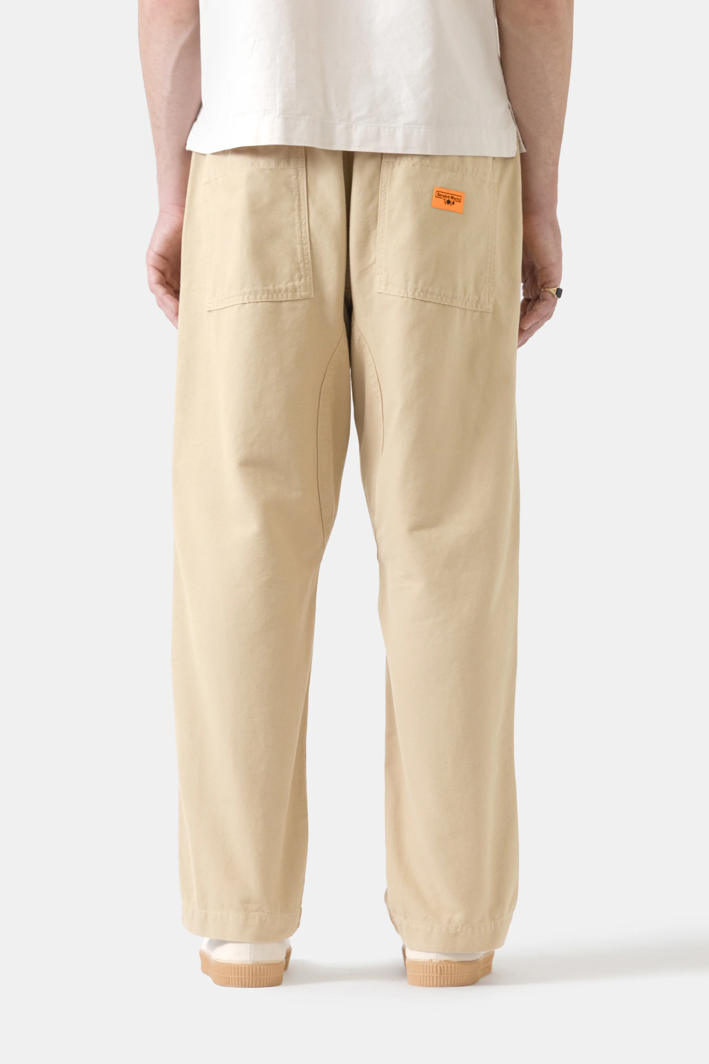 Service Works - Classic Chef Pants - Pale Khaki - Image 4