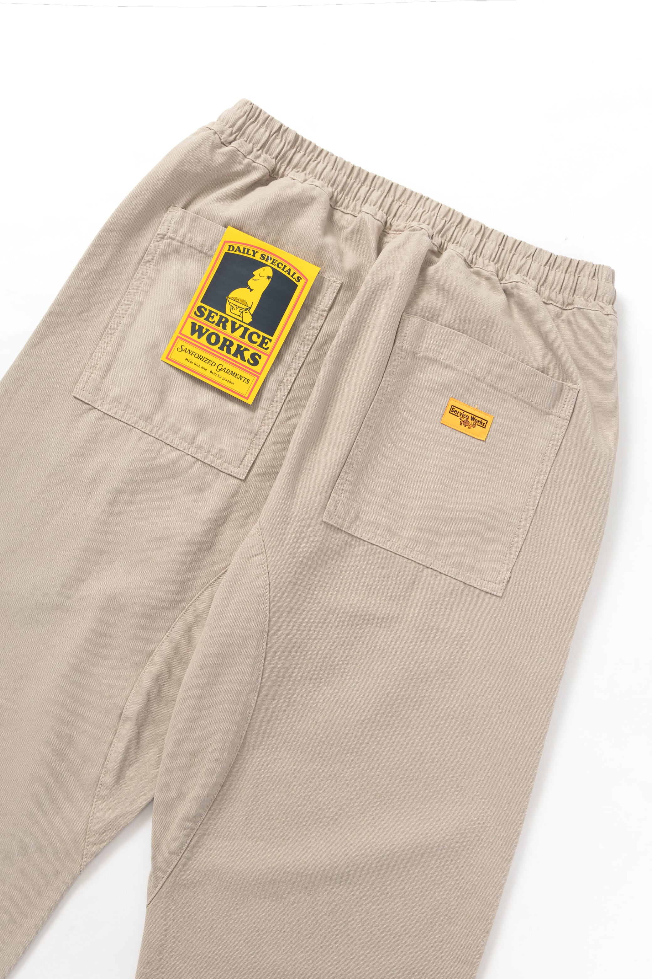 Service Works - Classic Chef Pants - Stone - Image 7
