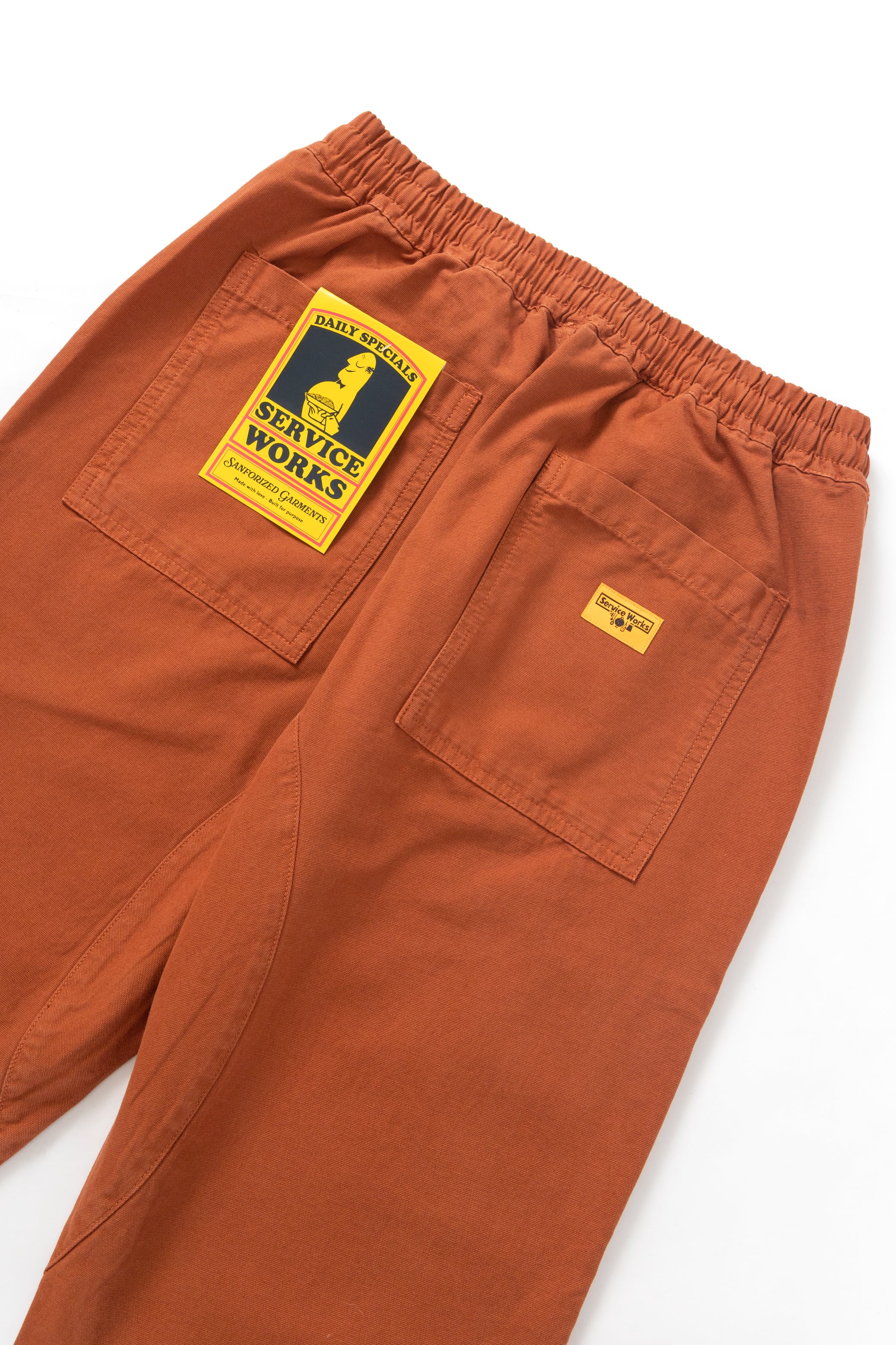 Service Works - Classic Chef Pants - Terracotta - Image 4