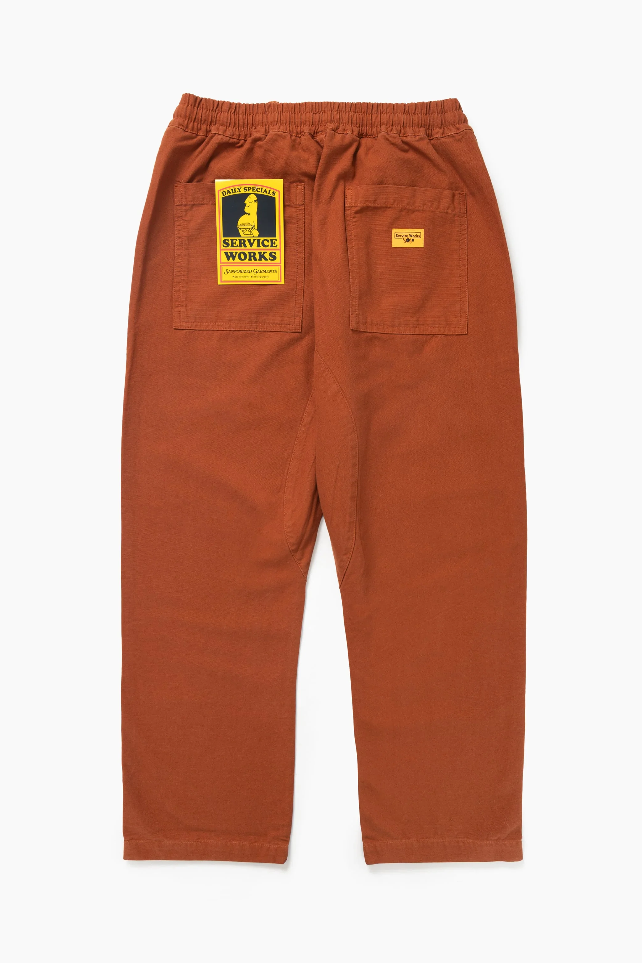 Service Works - Classic Chef Pants - Terracotta - Image 7
