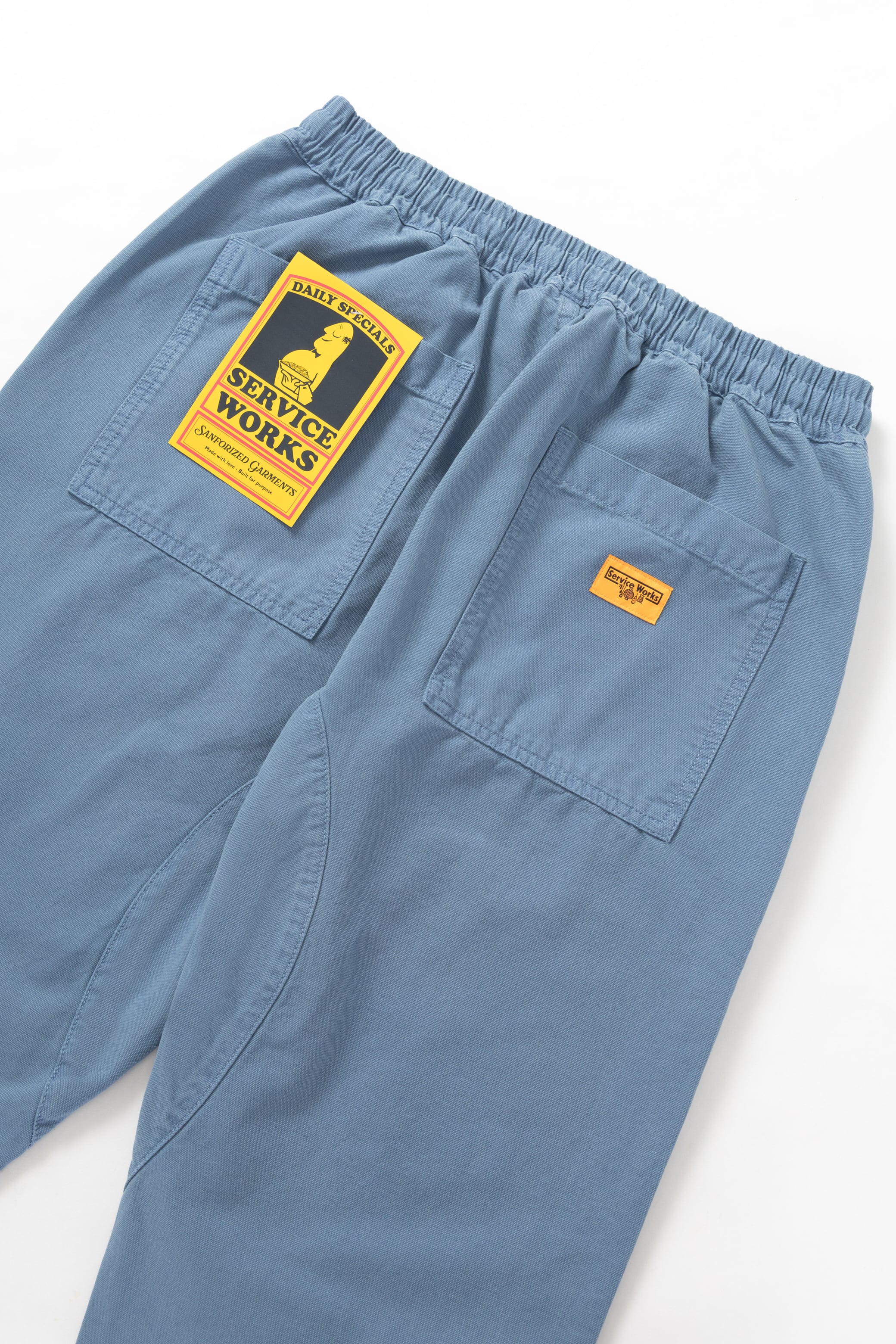 Service Works - Classic Chef Pants - Work Blue - Image 4