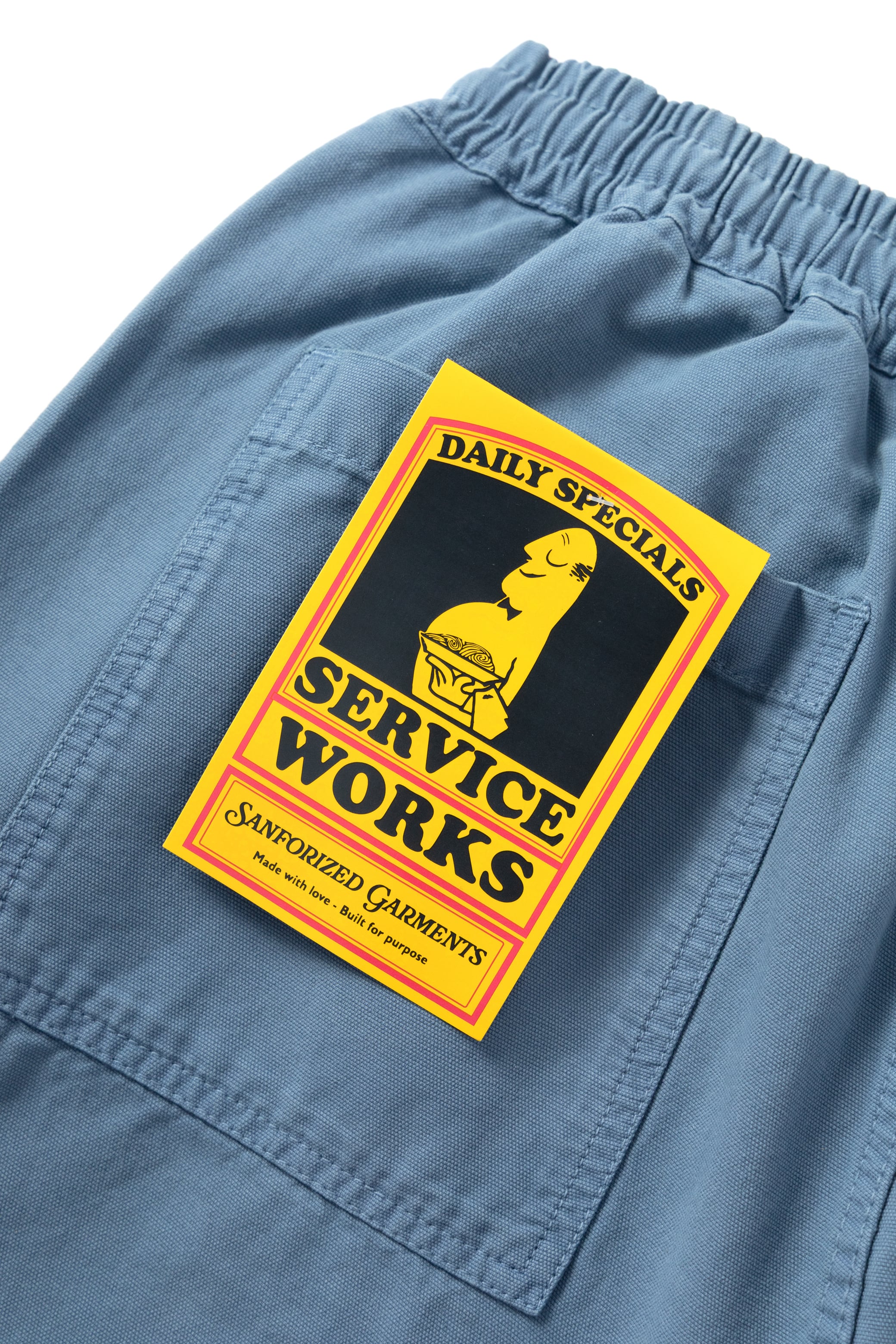 Service Works - Classic Chef Pants - Work Blue - Image 6