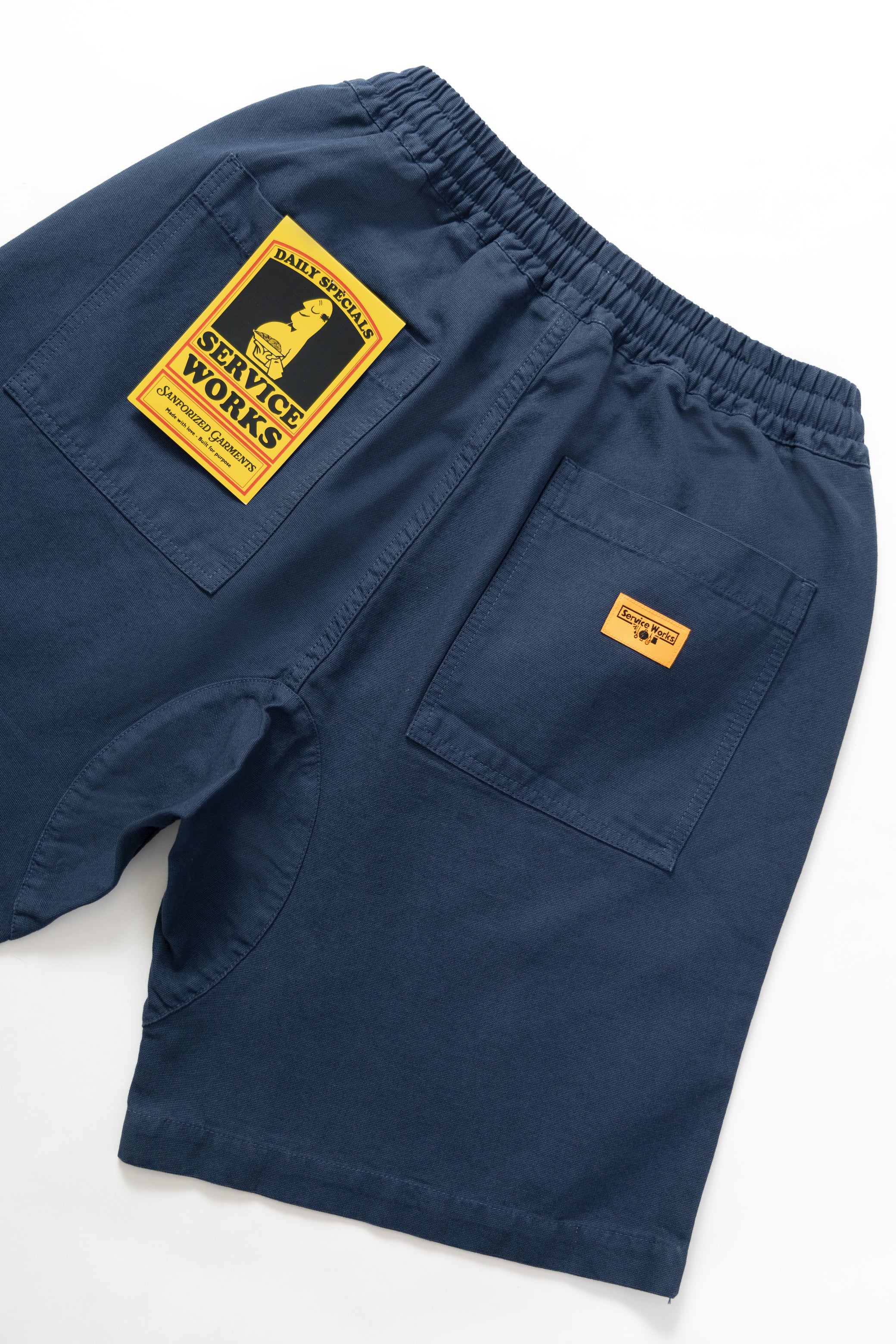 Service Works - Classic Chef Shorts - Navy - Image 4
