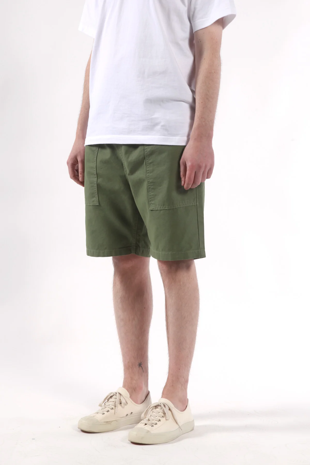 Service Works - Classic Chef Shorts - Olive - Image 7
