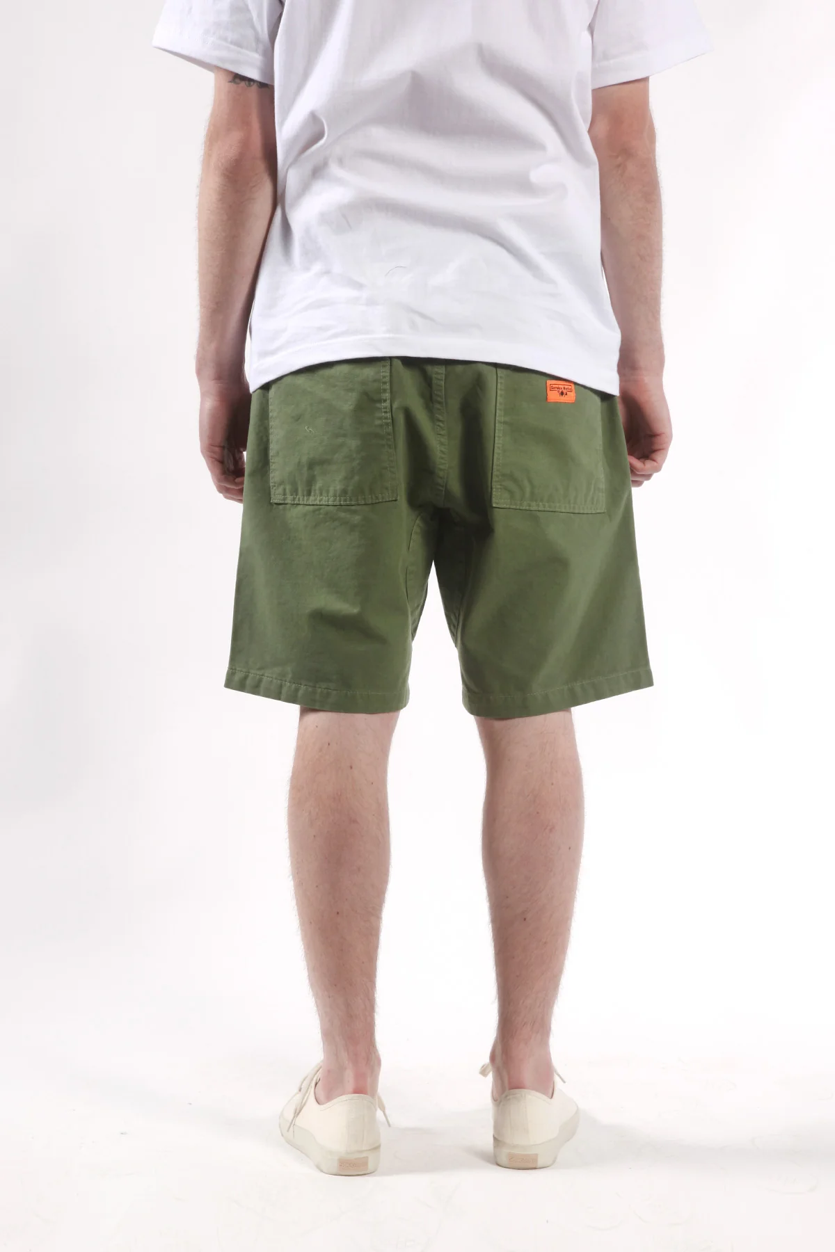 Service Works - Classic Chef Shorts - Olive - Image 8