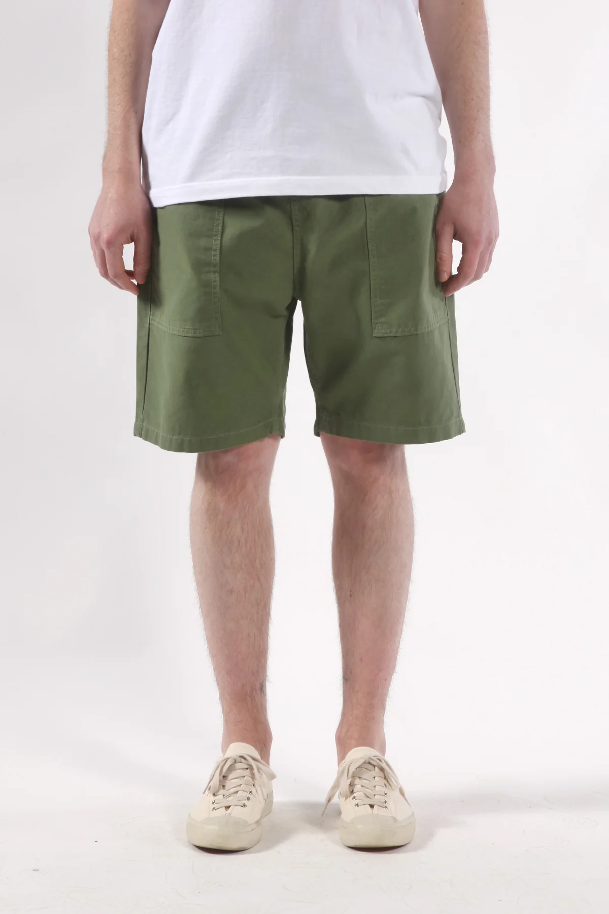 Service Works - Classic Chef Shorts - Olive - Image 9