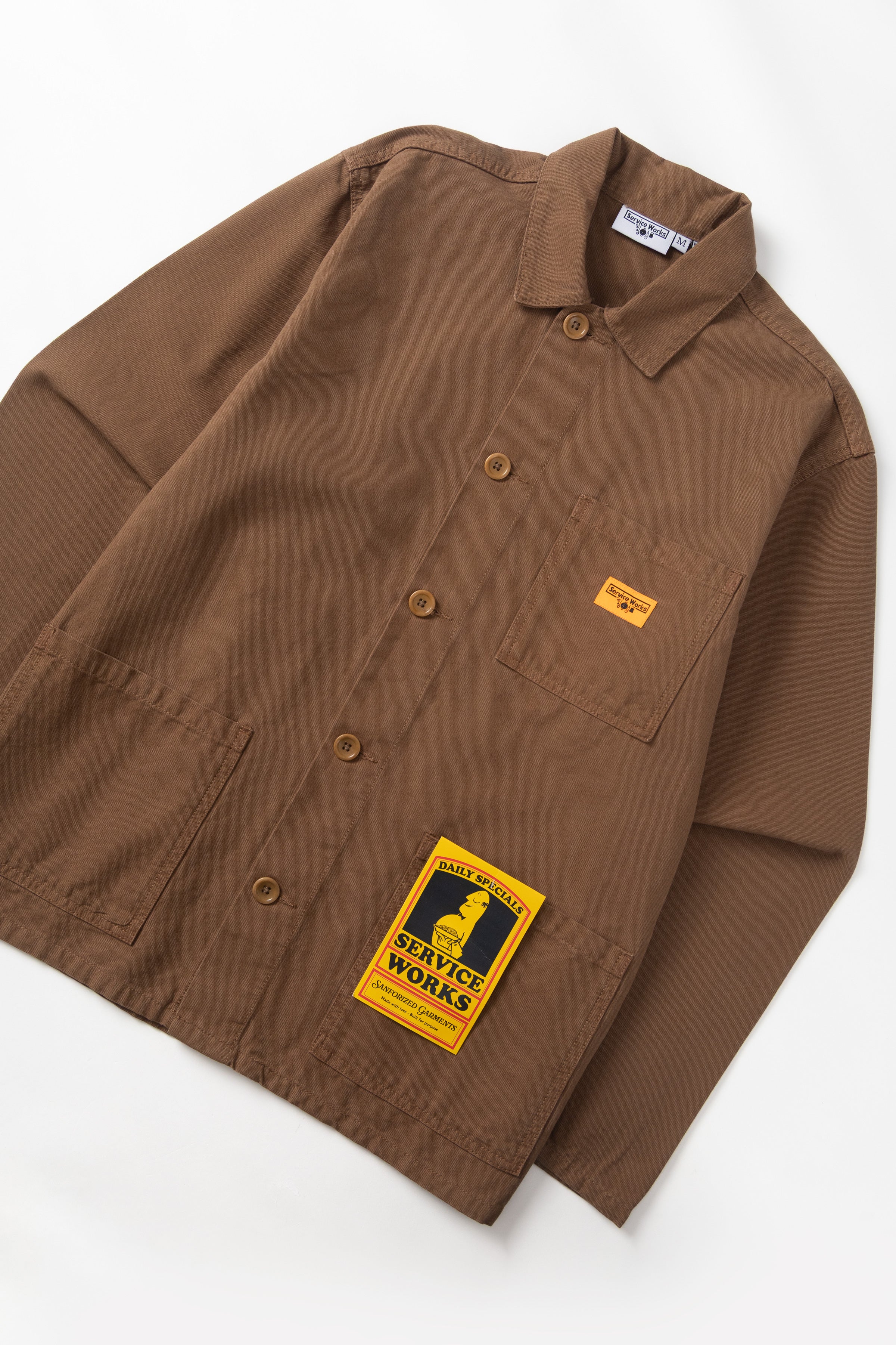 Service Works - Classic Chore Shirt - Bark - Image 2
