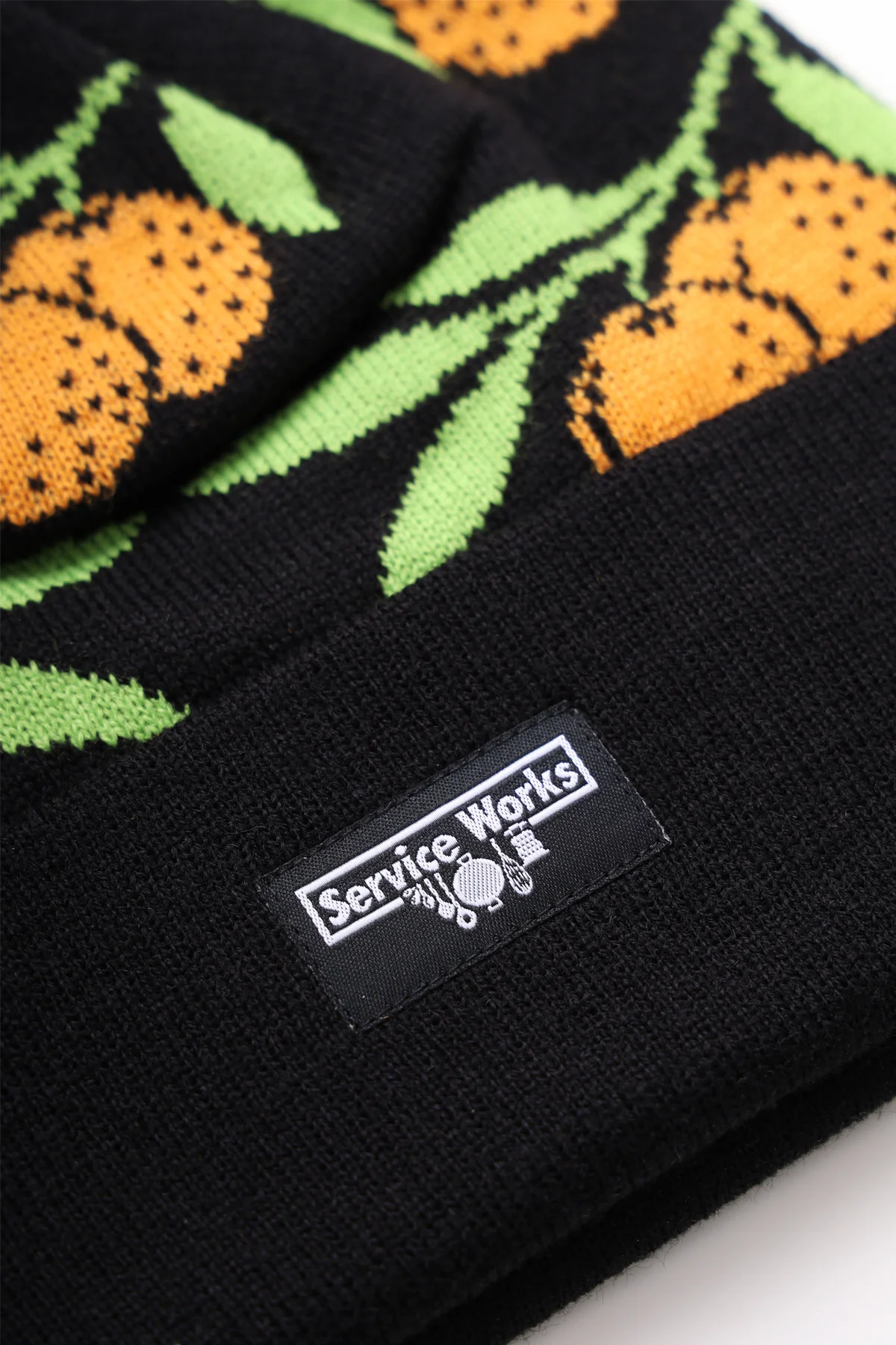 Service Works - Clementine Jacquard Beanie - Black - Image 2