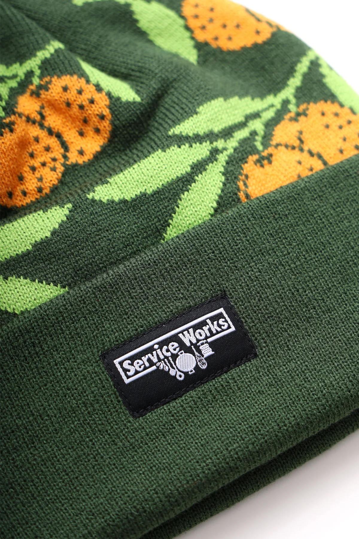 Service Works - Clementine Jacquard Beanie - Forest - Image 2