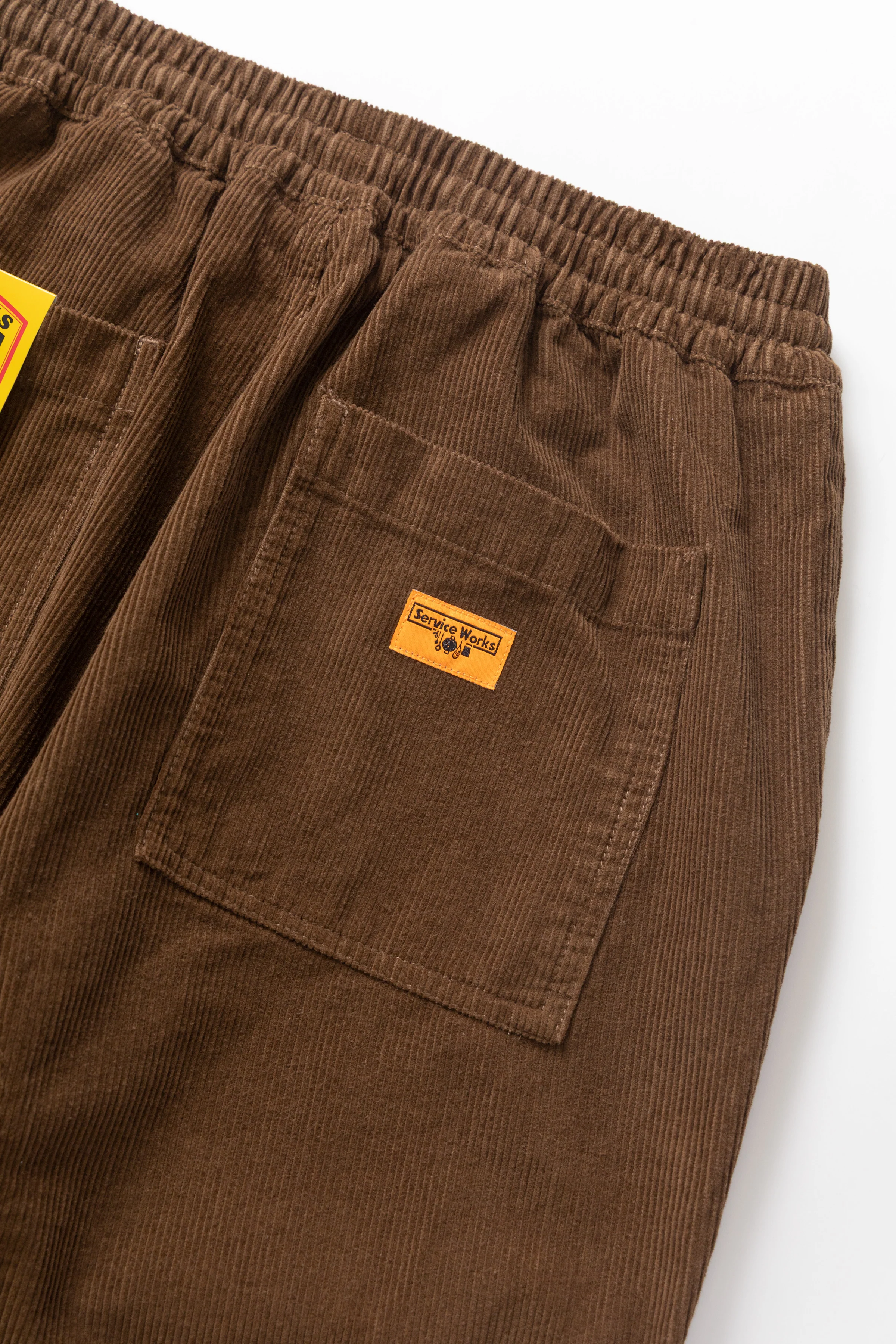 Service Works - Corduroy Chef Pants - Bark - Image 5