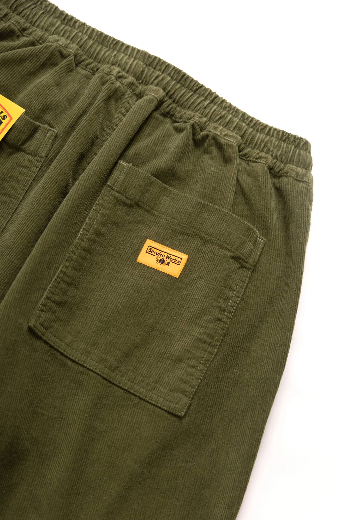 Service Works - Corduroy Chef Pants - Olive - Image 4