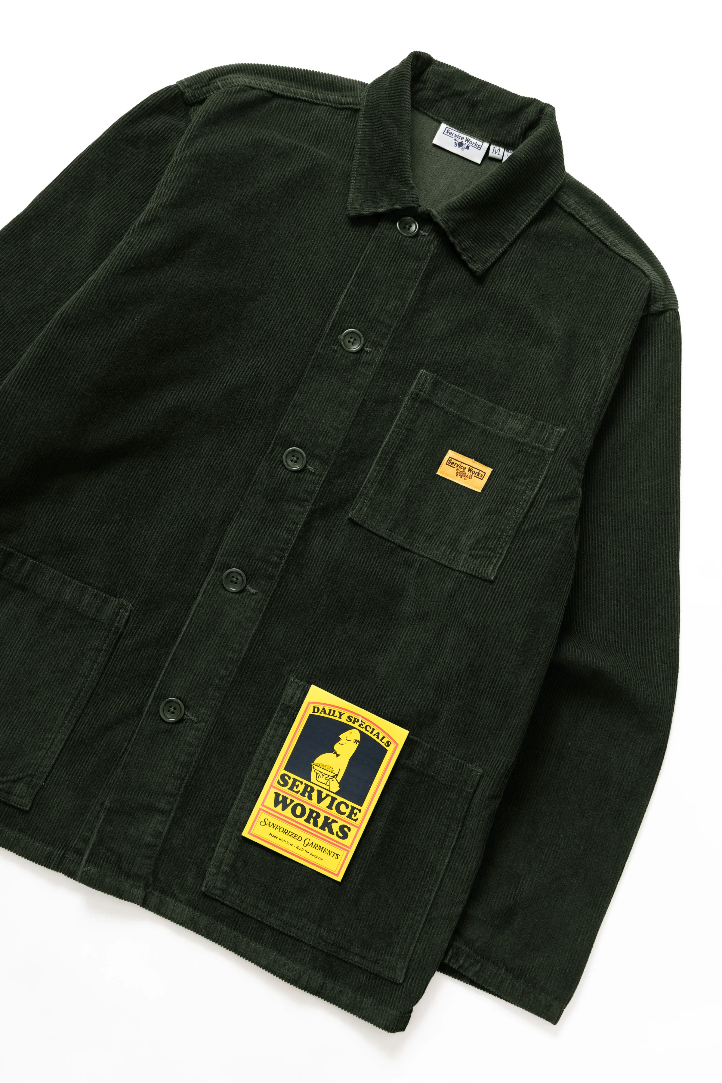 Service Works - Corduroy Chore Shirt - Coppice - Image 2