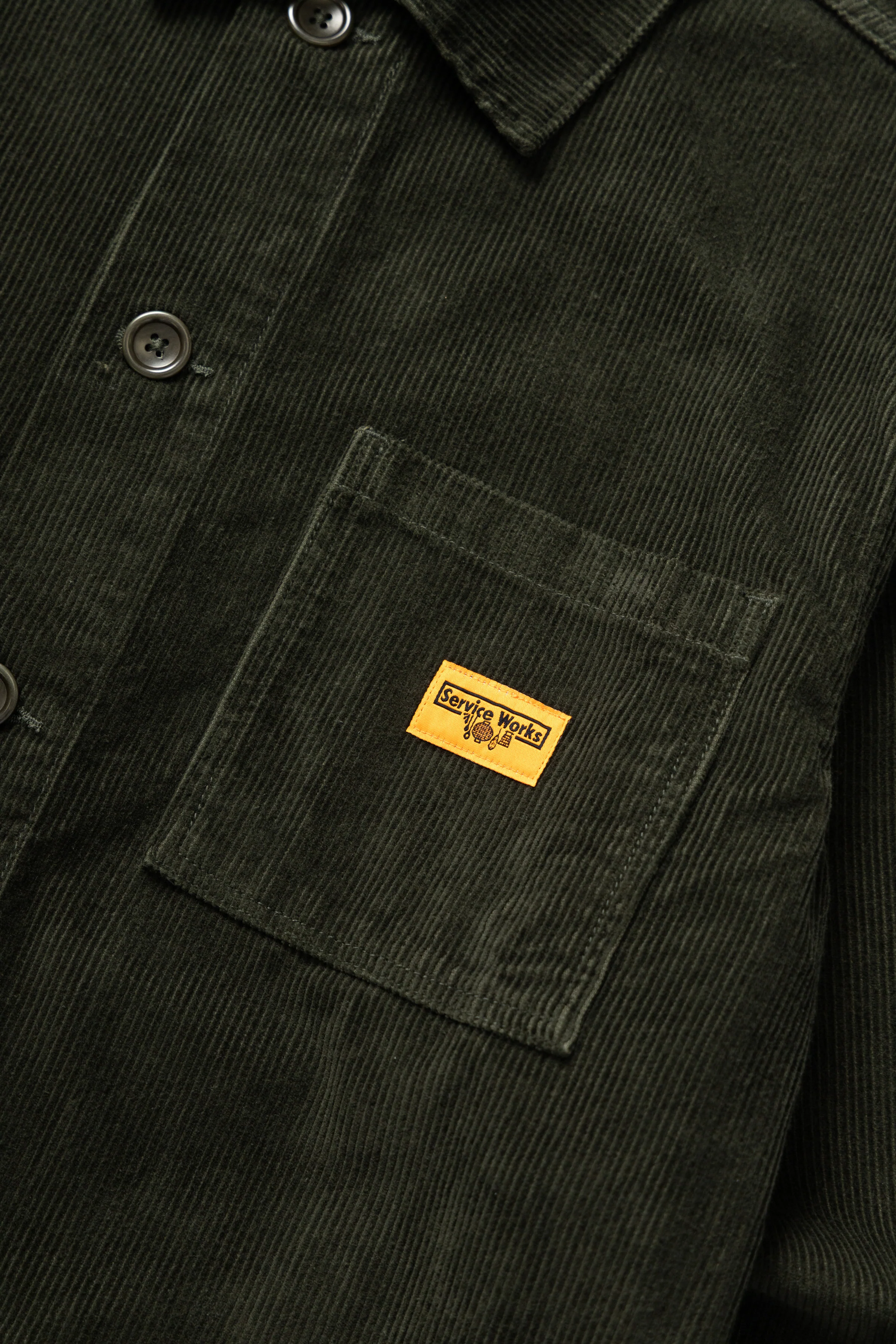 Service Works - Corduroy Chore Shirt - Coppice - Image 4