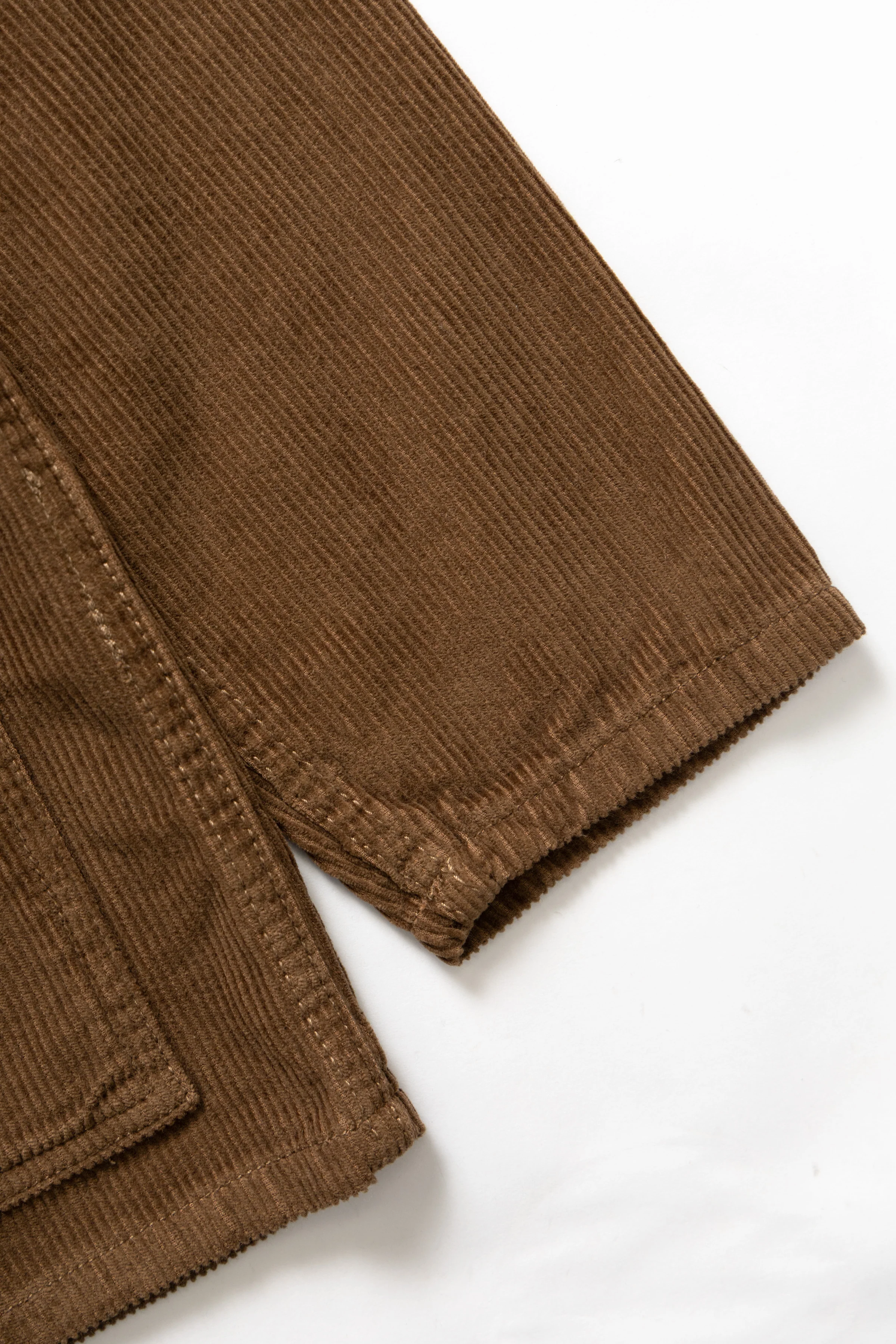 Service Works - Corduroy Chore Shirt - Bark - Image 6