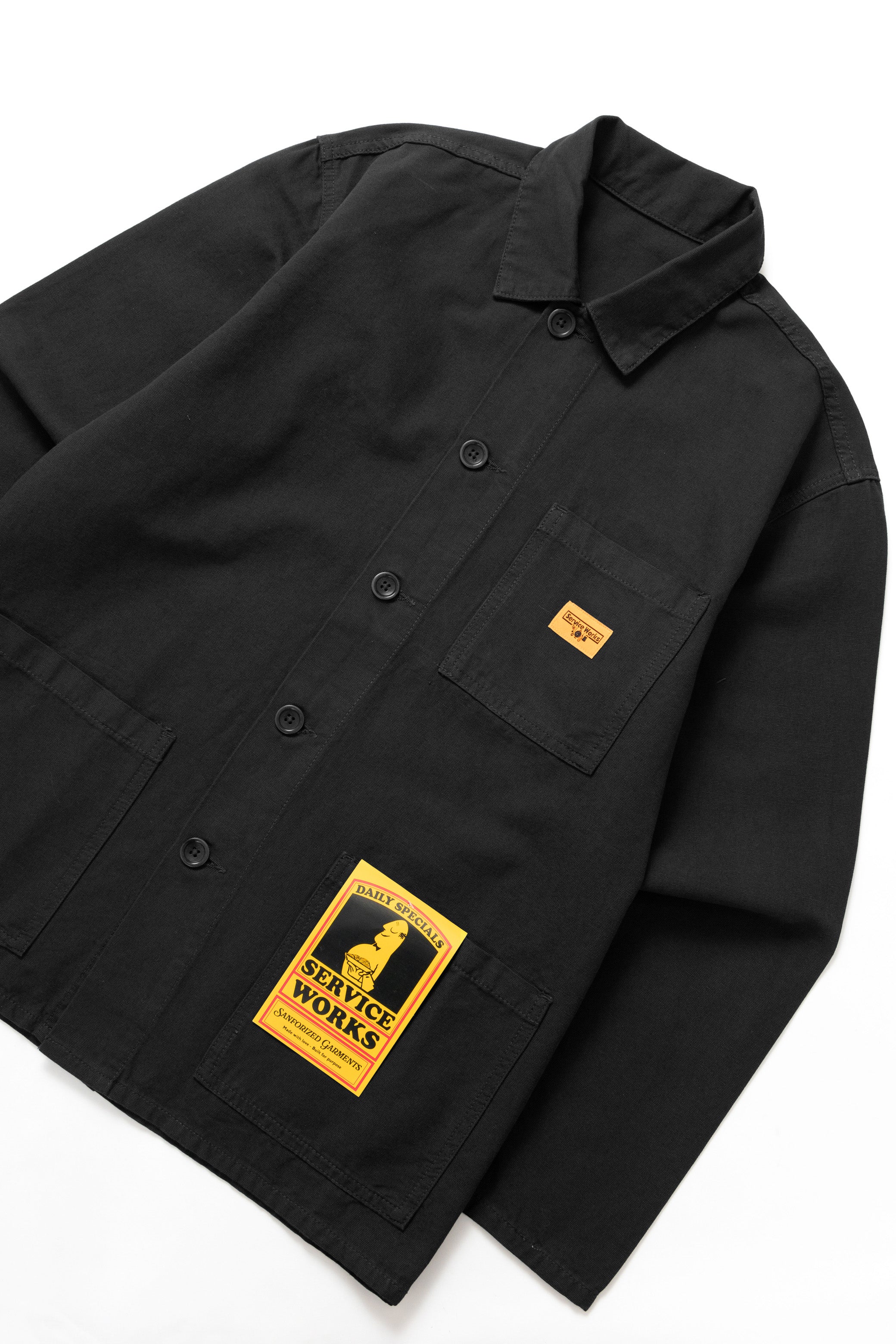 Service Works - Classic Chore Shirt - Black - Image 2