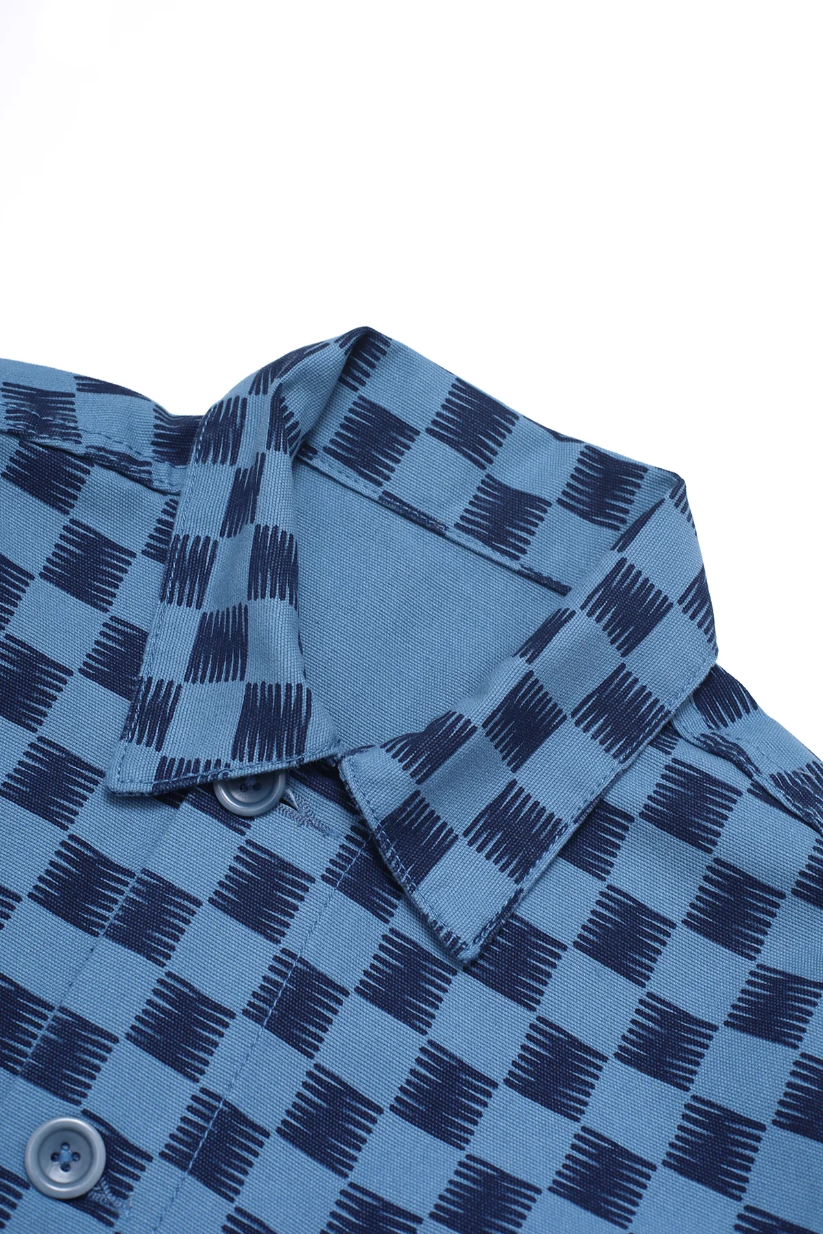 Service Works - Classic Chore Shirt - Blue Checker - Image 3