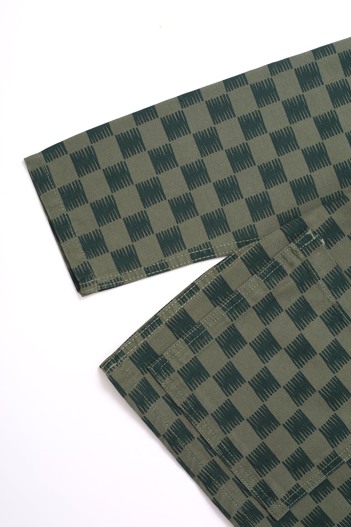 Service Works - Classic Chore Shirt - Green Checker - Image 5