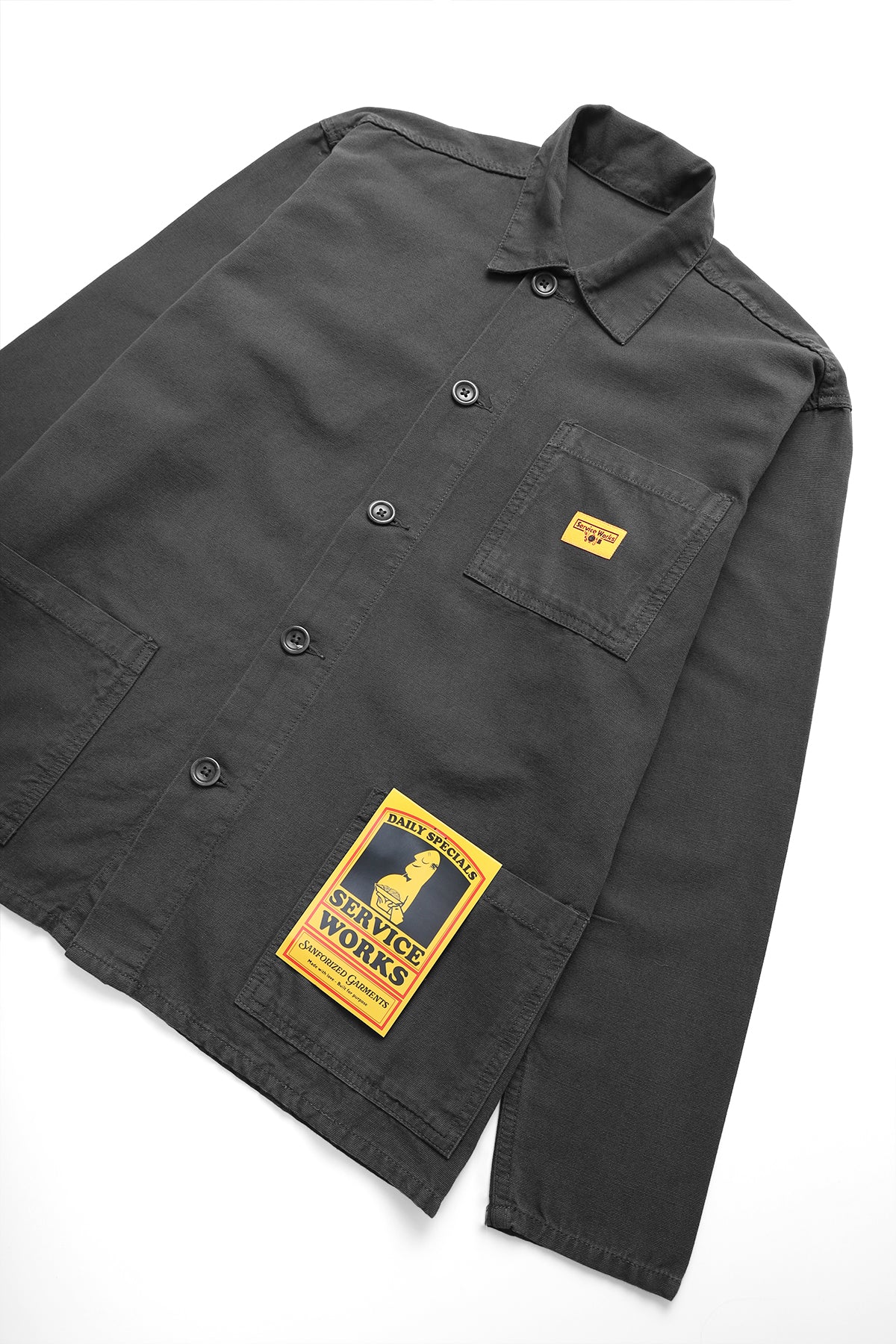Service Works - Classic Chore Shirt - Grey - Image 2