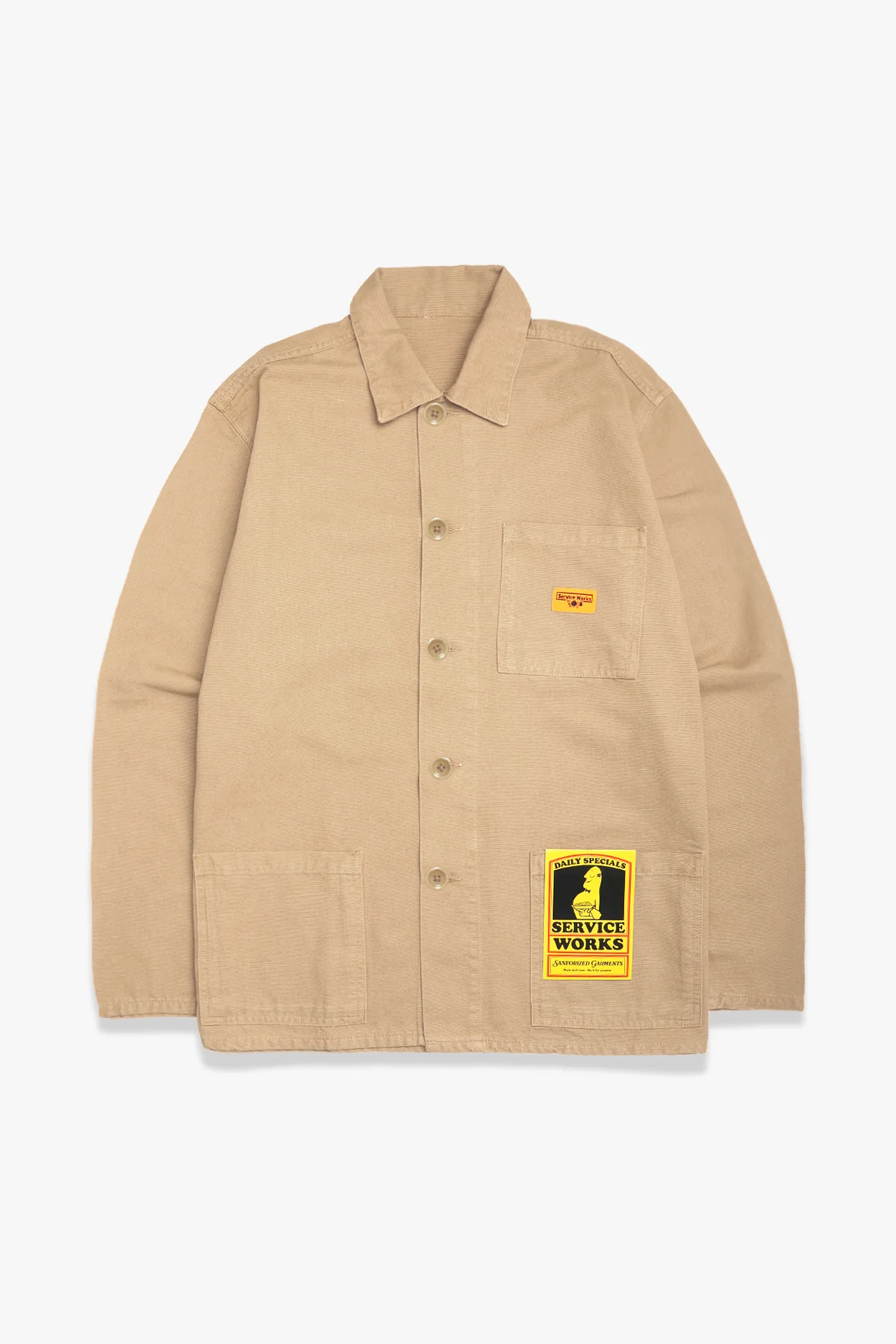 Service Works - Classic Chore Shirt - Khaki