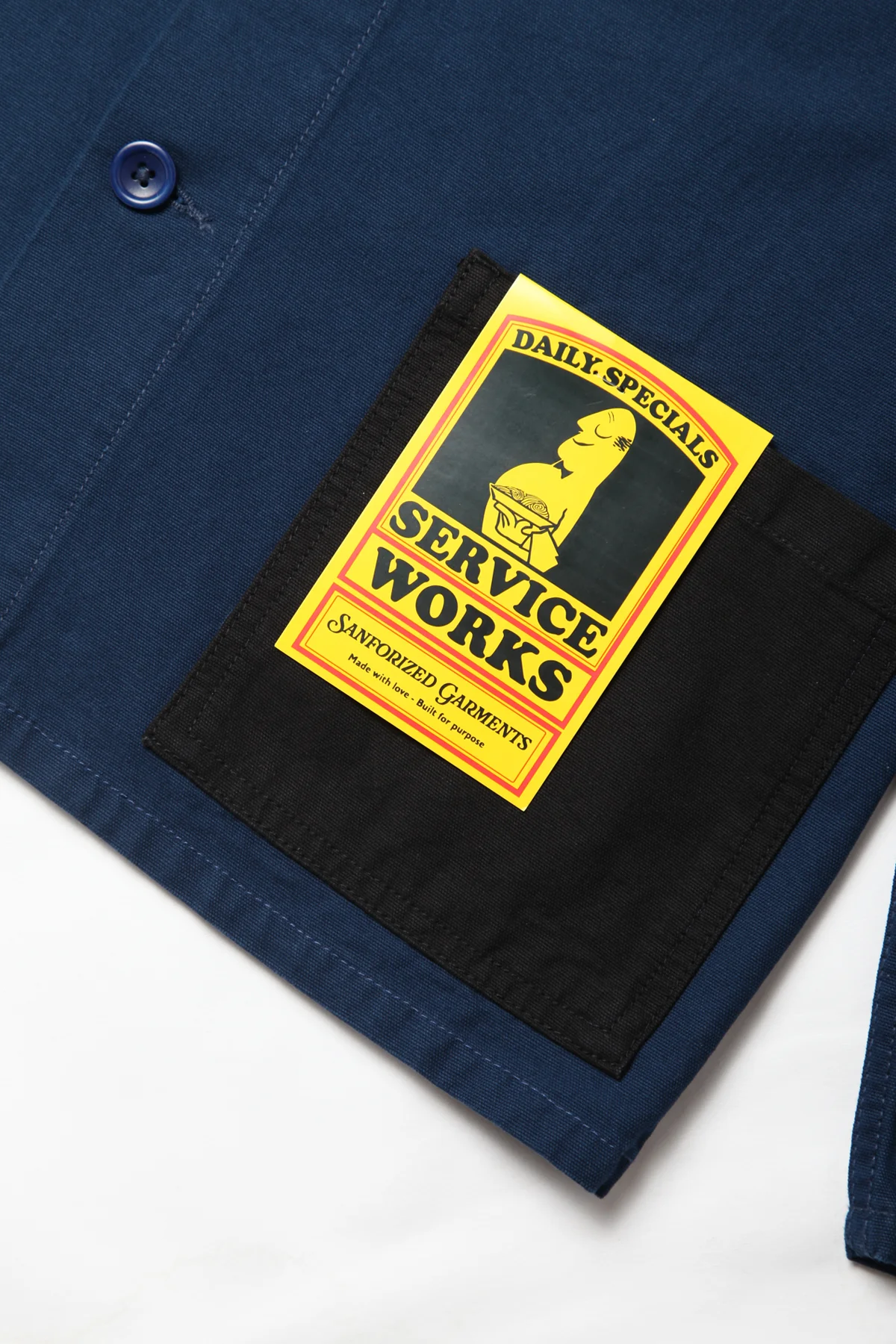 Service Works - Classic Chore Shirt- Midnight - Image 3