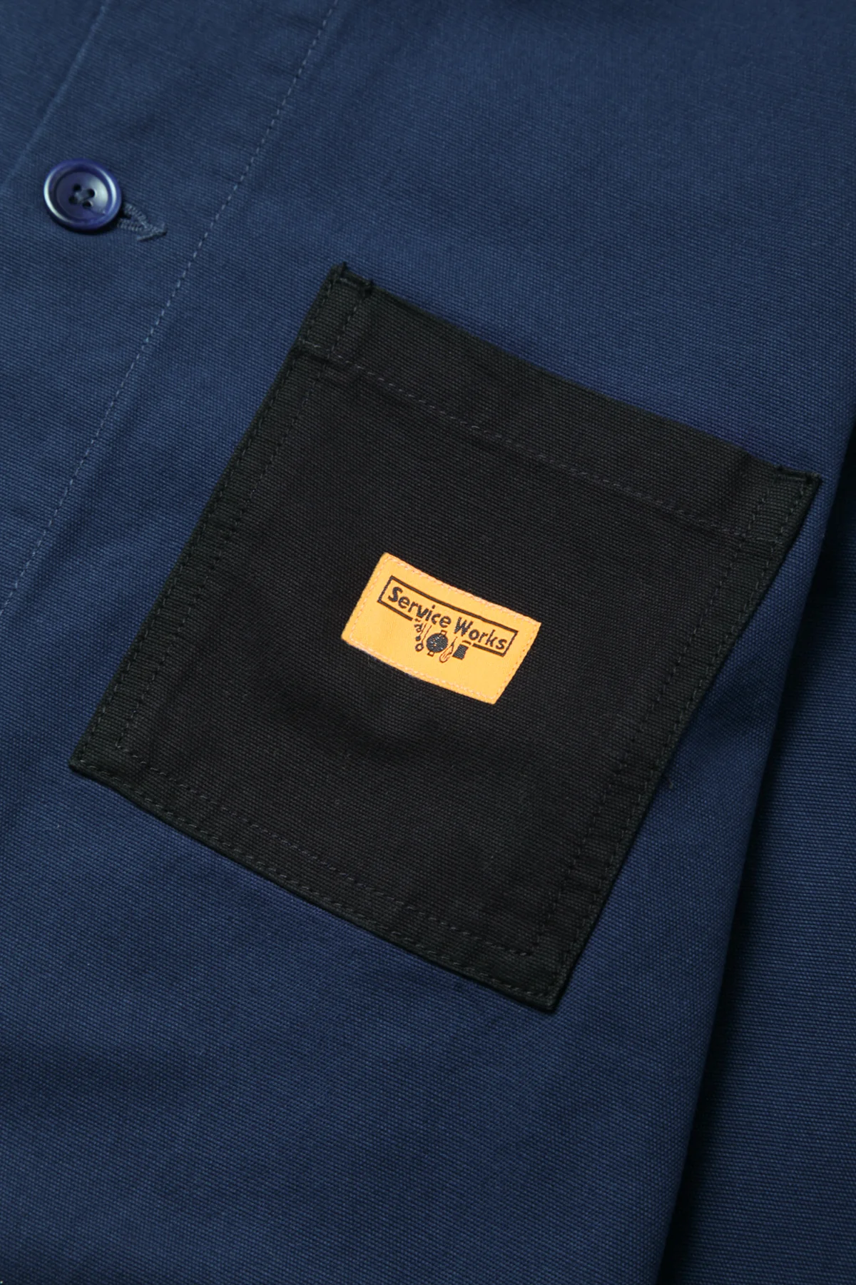 Service Works - Classic Chore Shirt- Midnight - Image 4