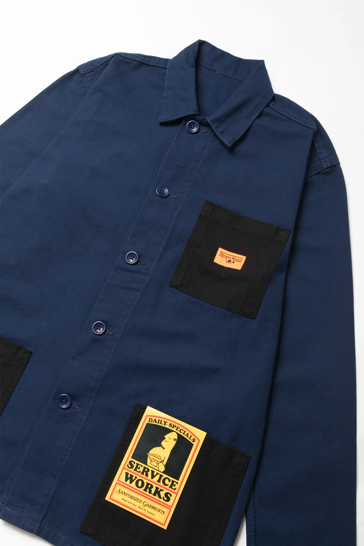 Service Works - Classic Chore Shirt- Midnight - Image 6