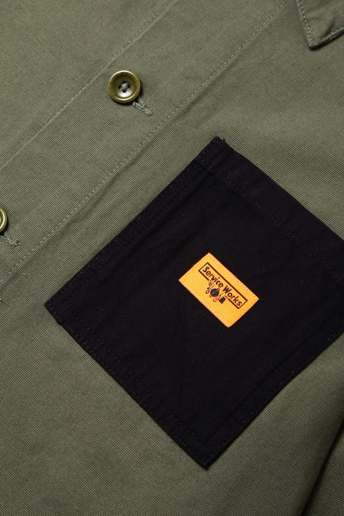 Service Works - Classic Chore Shirt - Woodland - Image 3