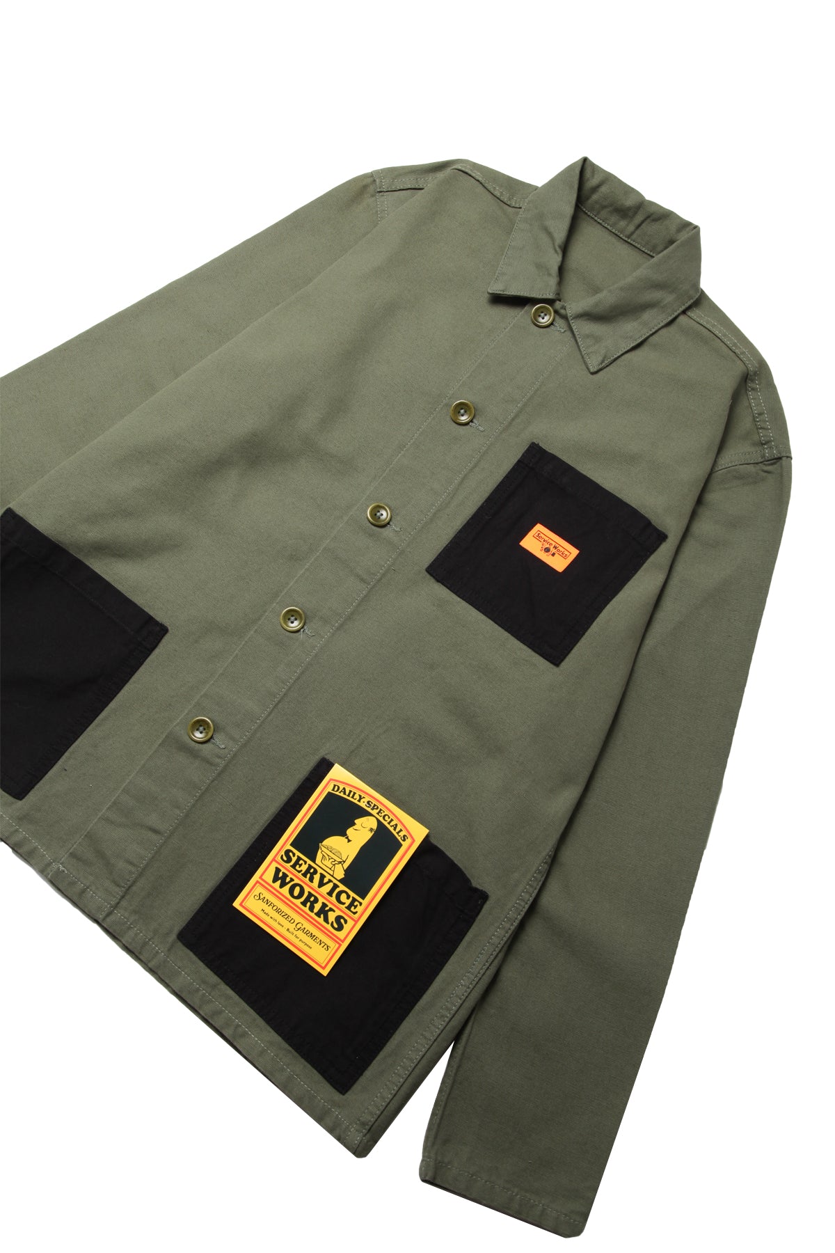 Service Works - Classic Chore Shirt - Woodland - Image 5