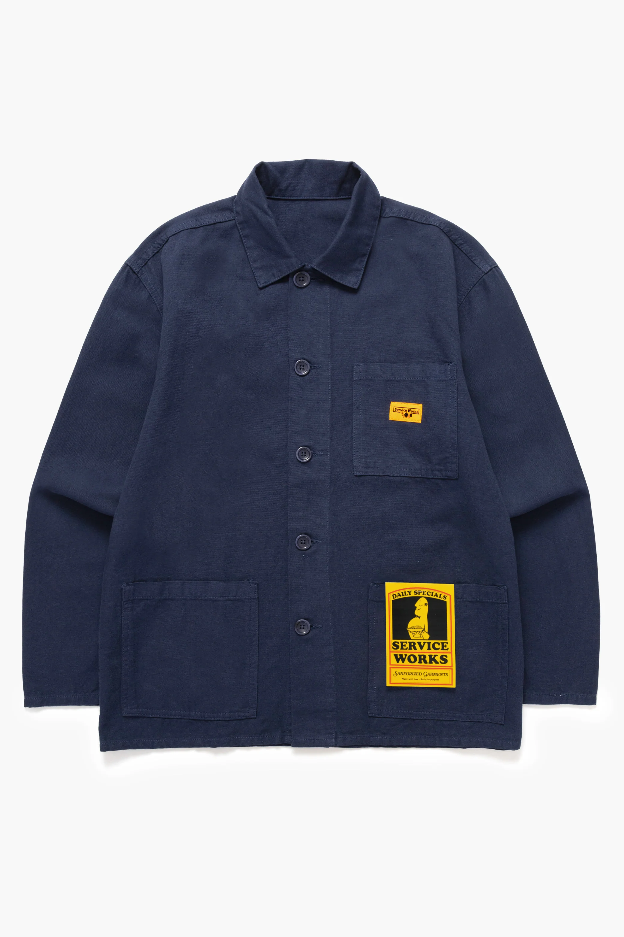 Service Works - Classic Chore Shirt - Dark Navy