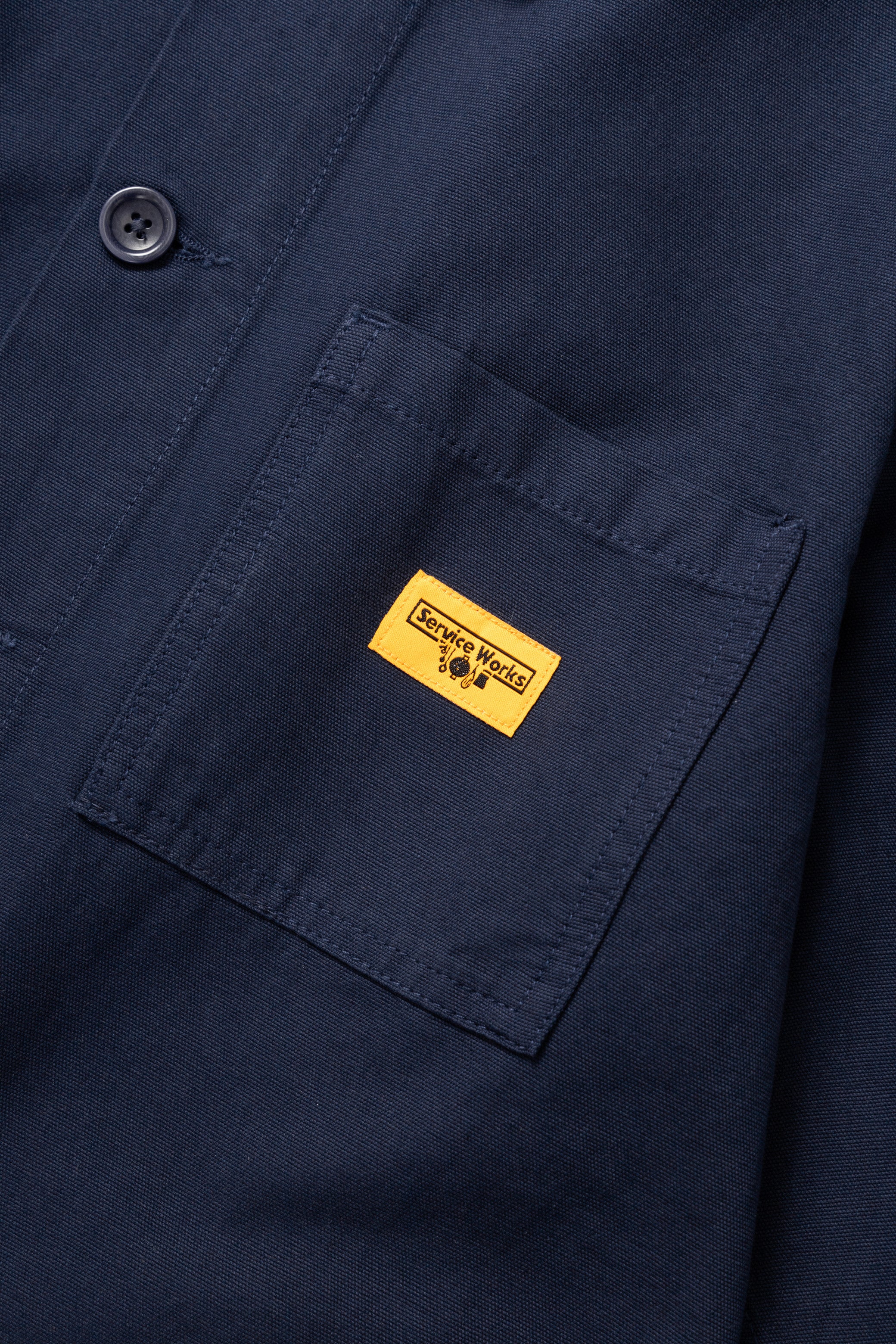 Service Works - Classic Chore Shirt - Dark Navy - Image 5