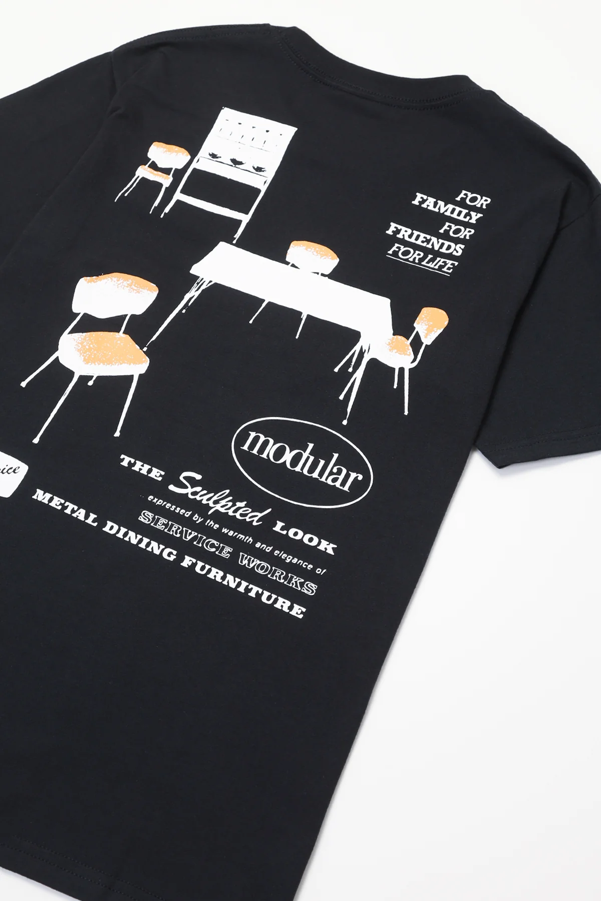 Service Works - Dining Set Tee - Black - Image 3