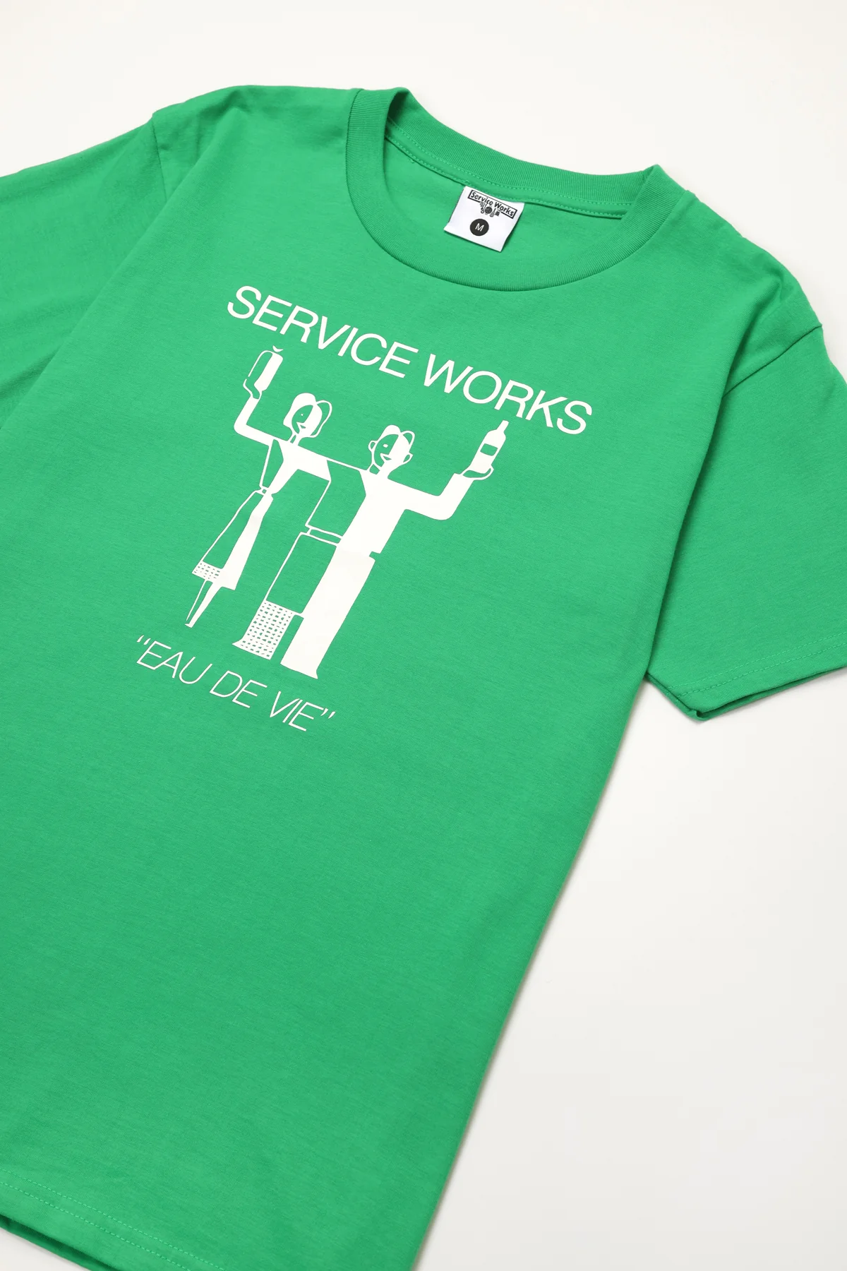 Service Works - Eau De Vie Tee - Bright Forest - Image 2