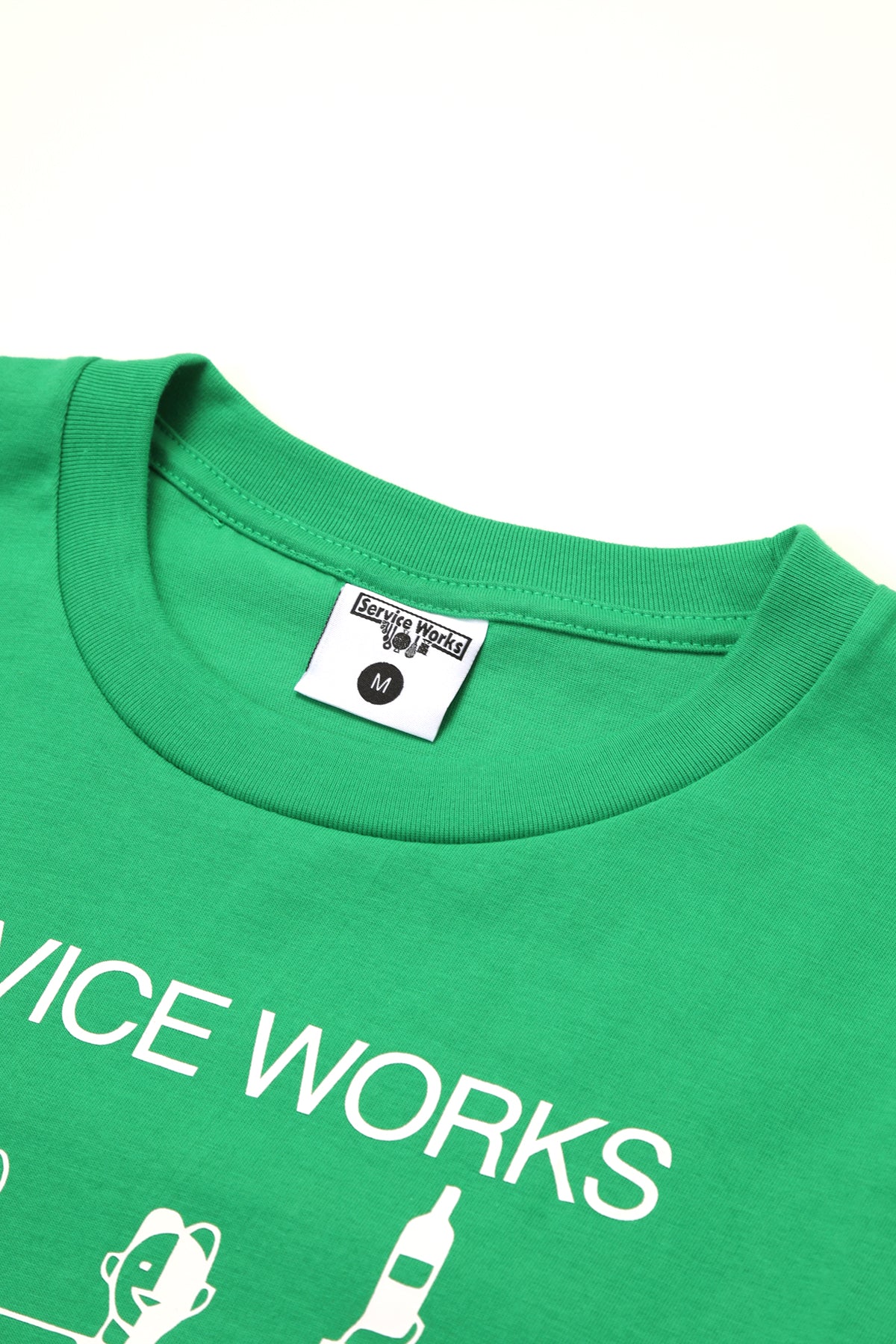 Service Works - Eau De Vie Tee - Bright Forest - Image 3