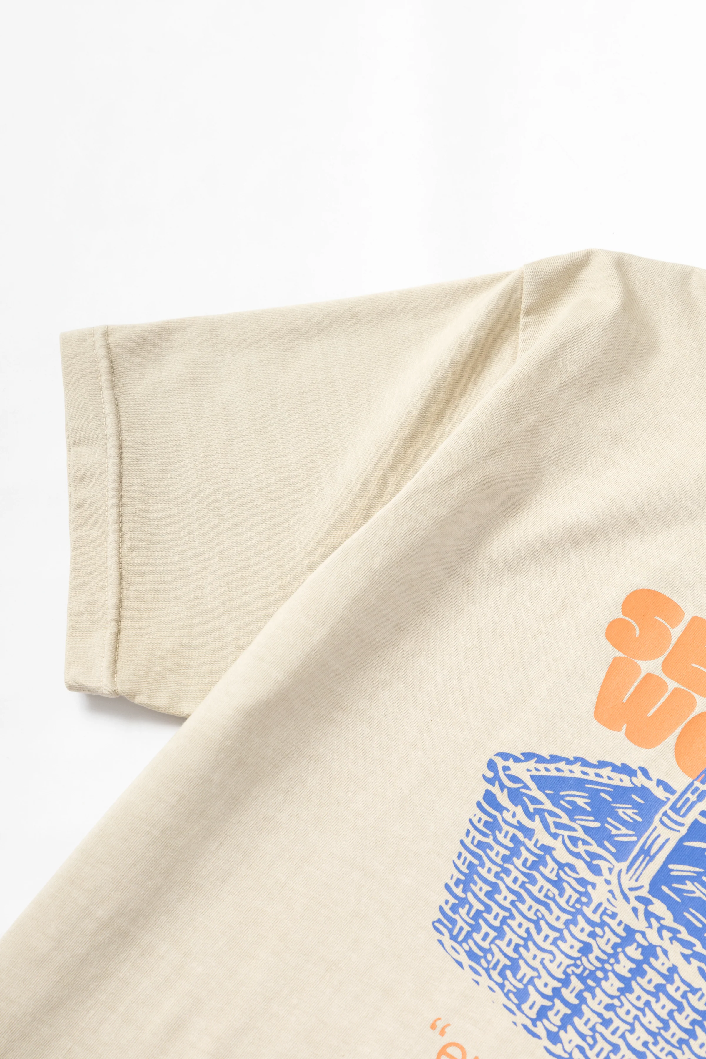 Service Works - En Plein Air Tee - Stone - Image 4