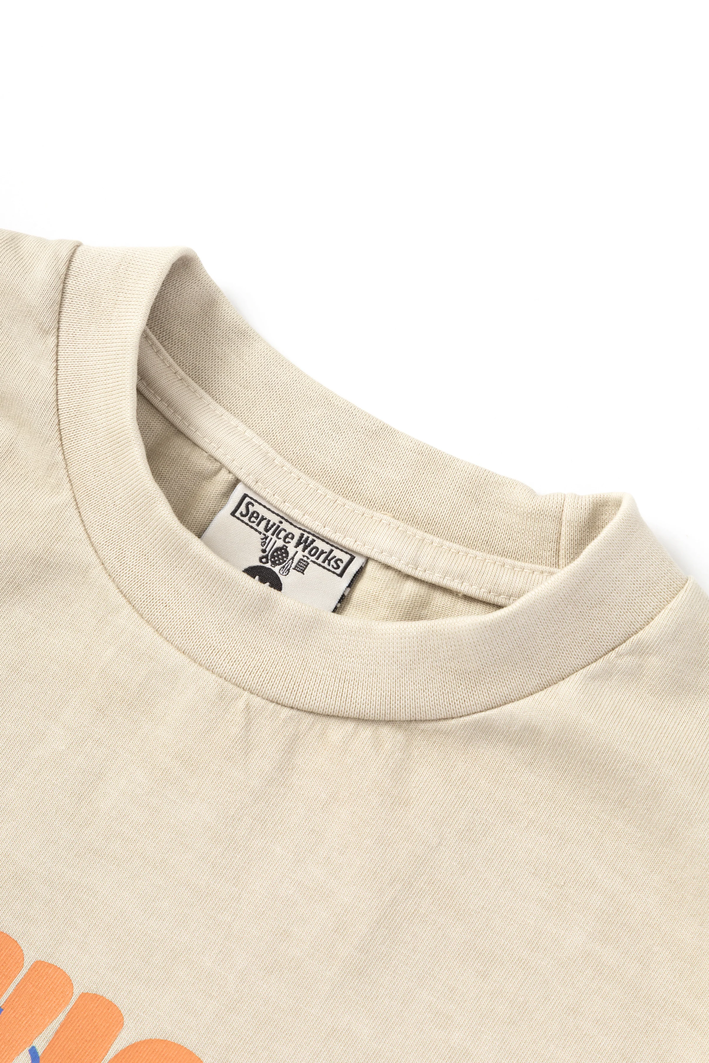 Service Works - En Plein Air Tee - Stone - Image 5