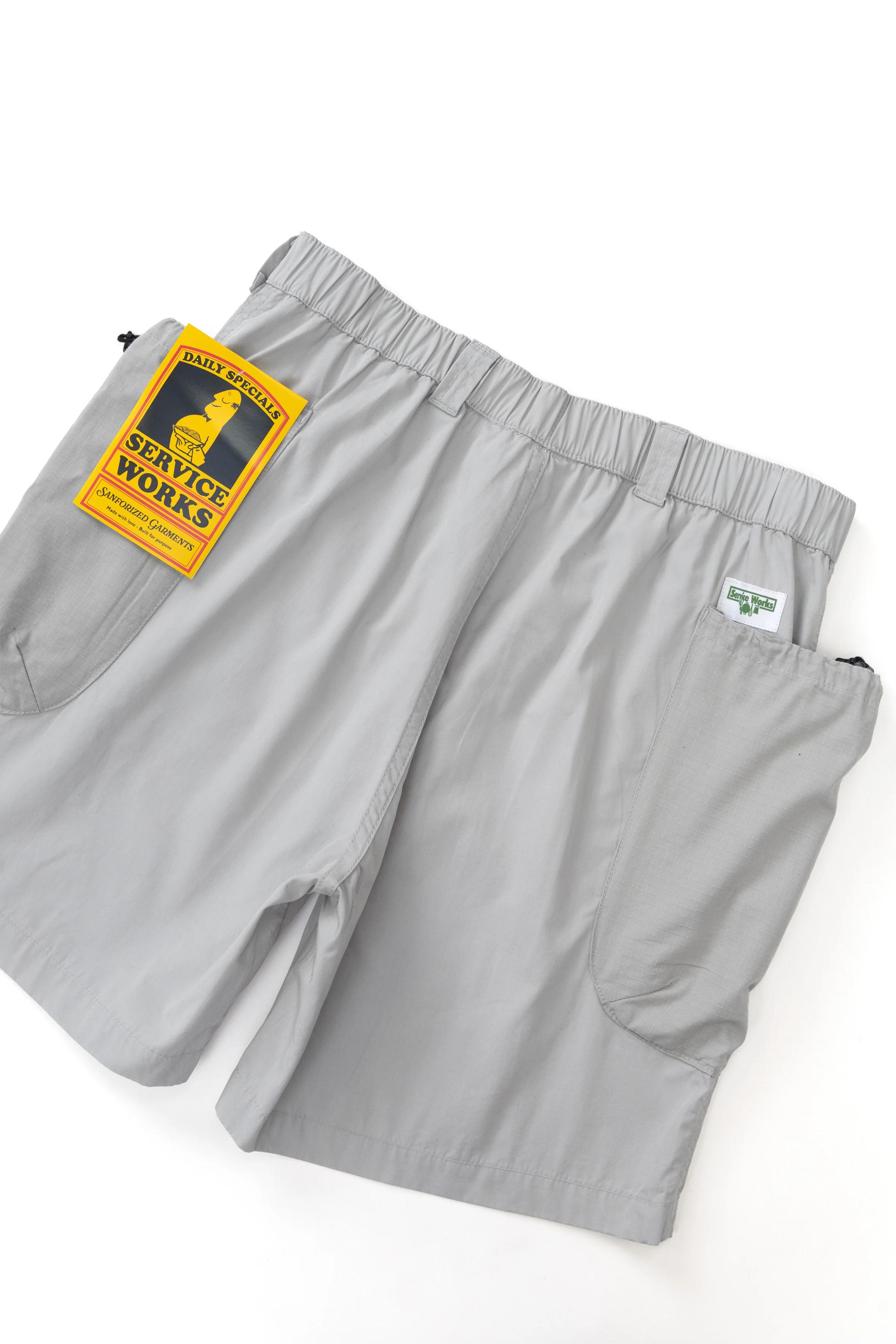Service Works - Gardener Shorts - Silver - Image 4