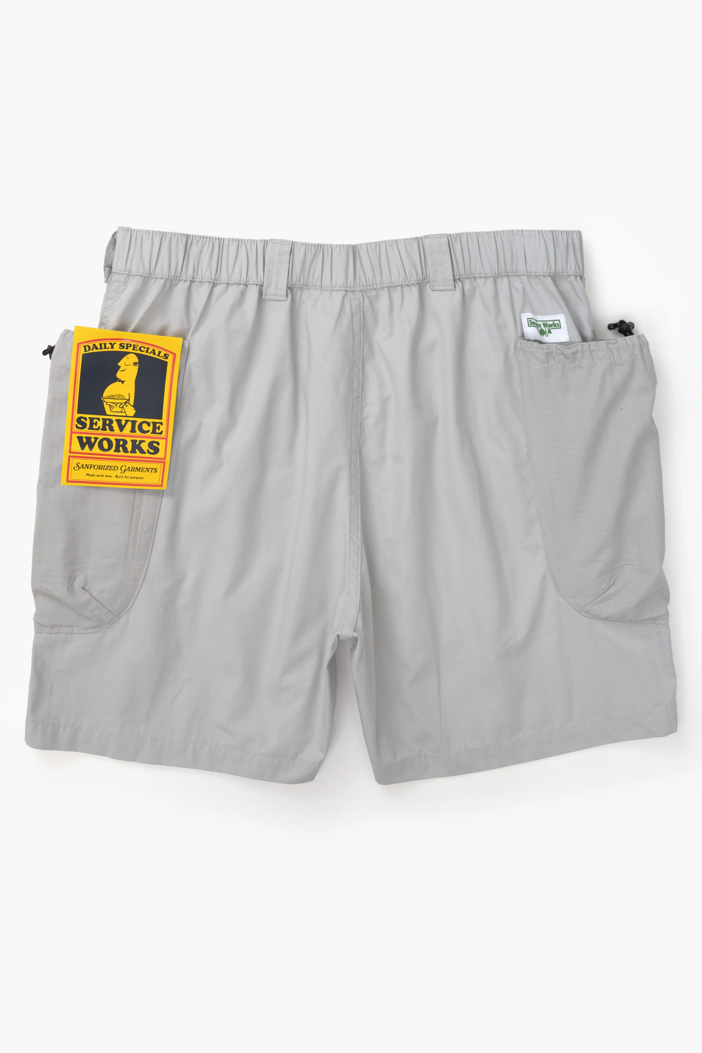 Service Works - Gardener Shorts - Silver - Image 6