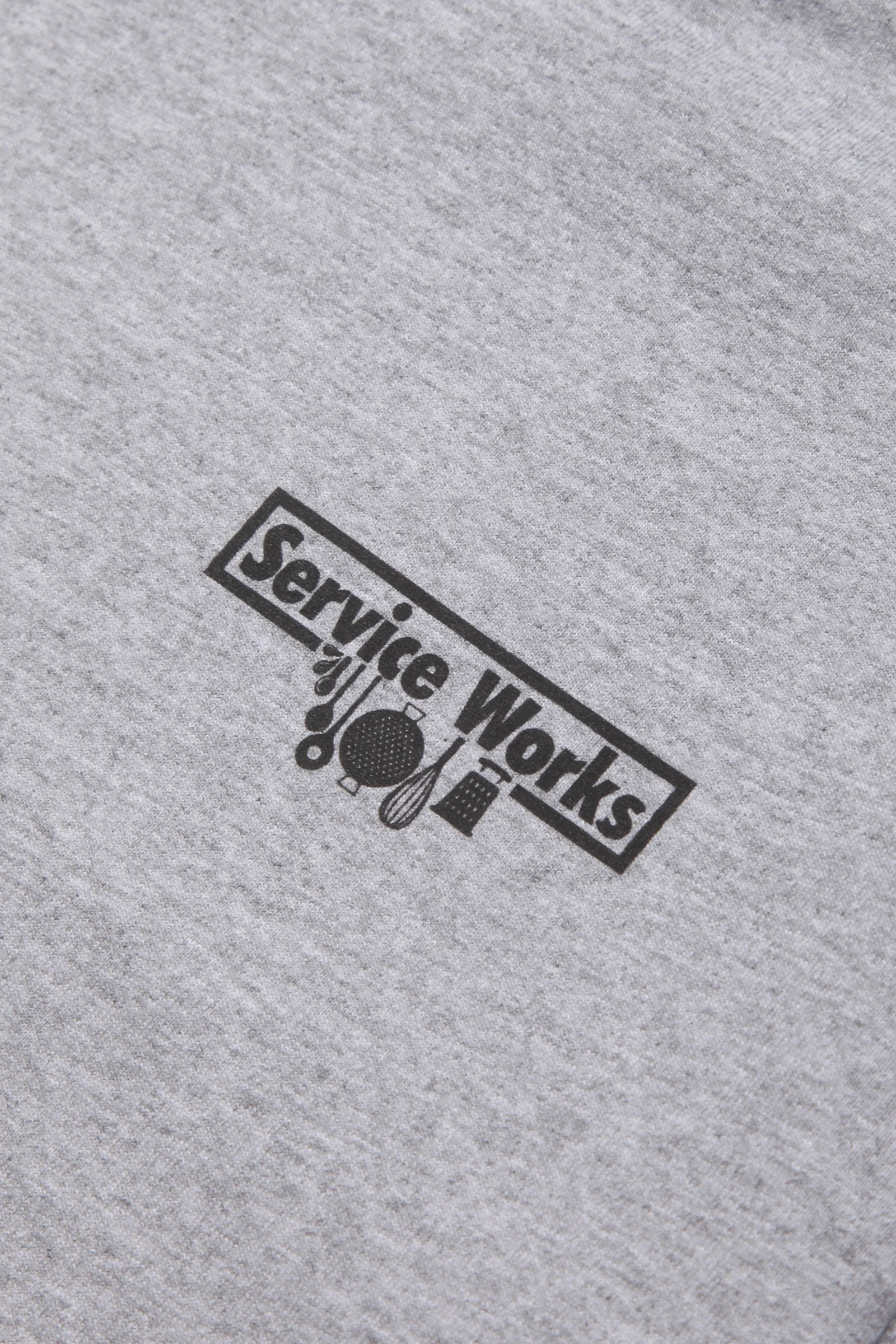 Service Works - Heavyweight Logo Tee - Grey - Image 2