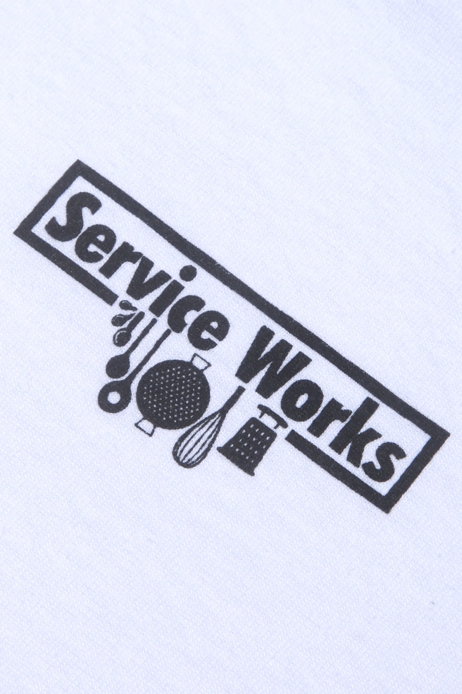Service Works - Heavyweight Logo Tee - White - Image 3