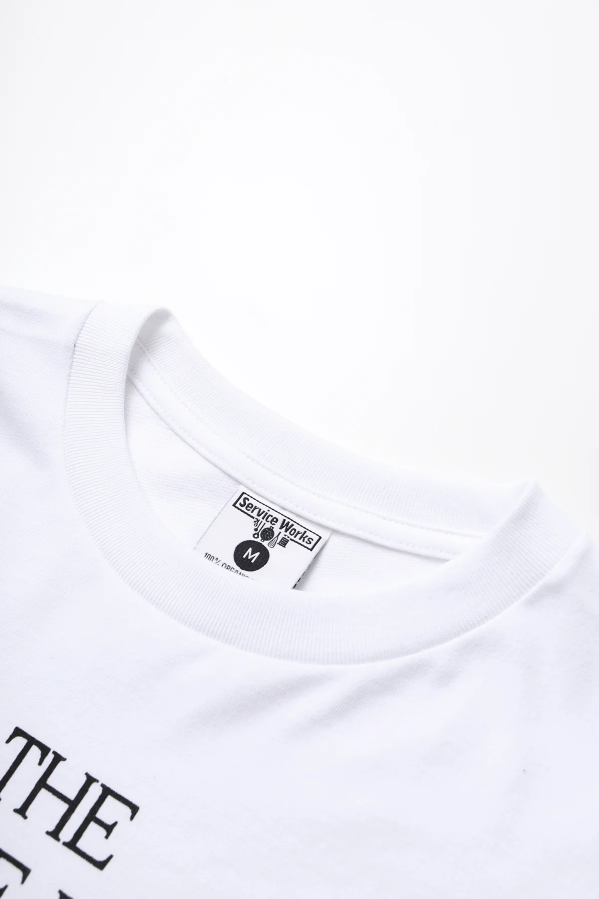 Service Works - Hotel Long Sleeve Tee - White - Image 3