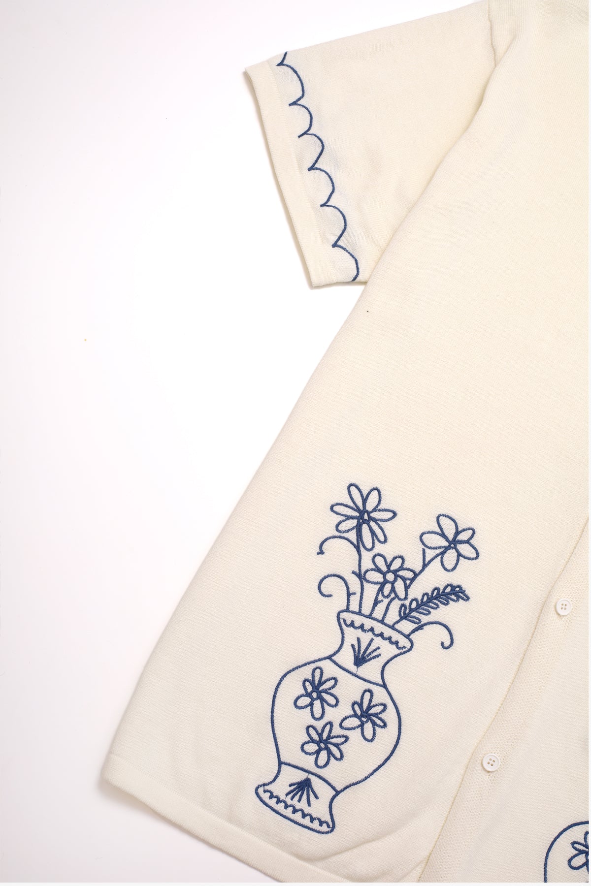 Service Works - Knitted Vase Shirt - Off-White - Image 3