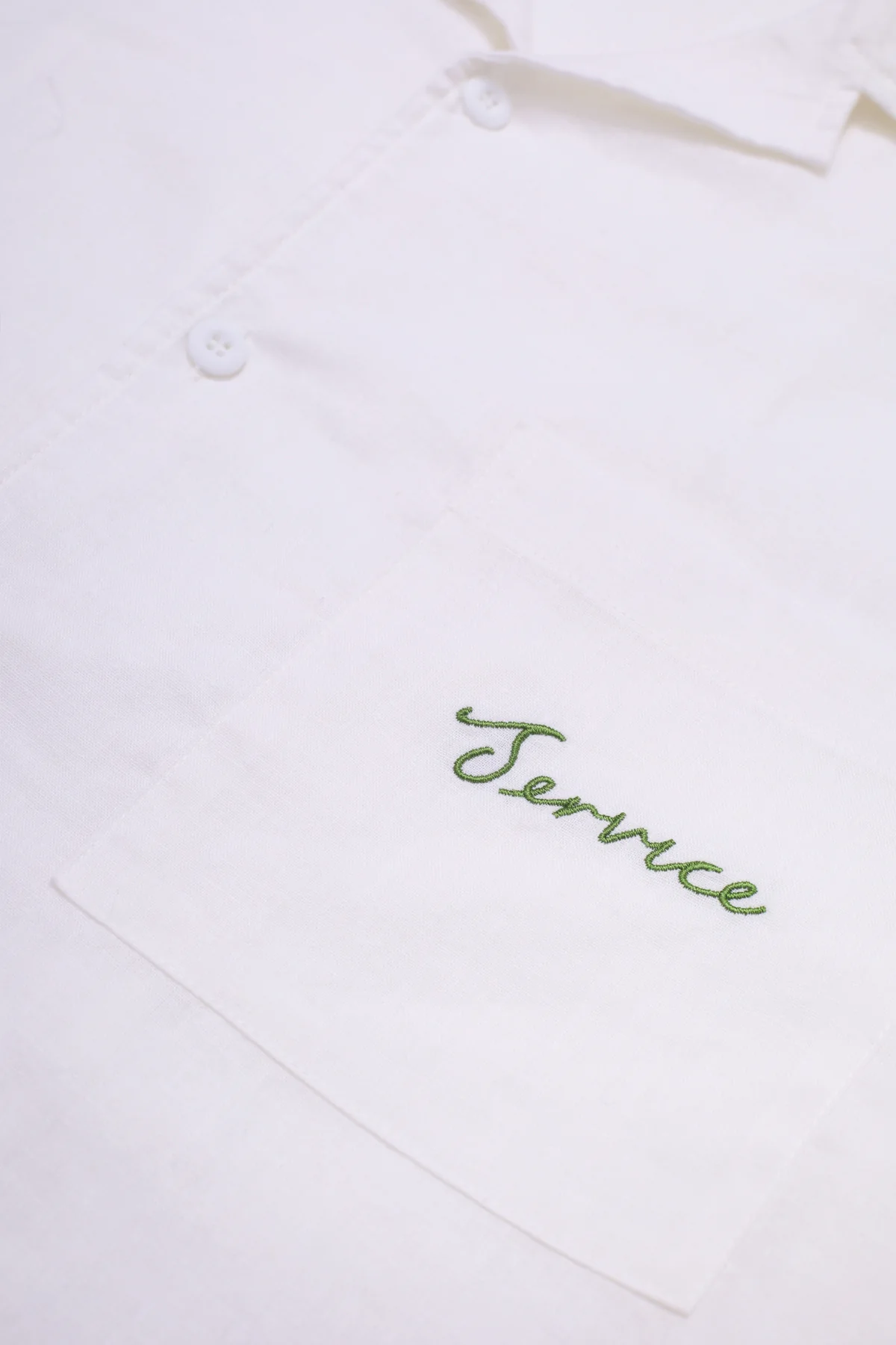 Service Works - Linen Resort Shirt - White - Image 3