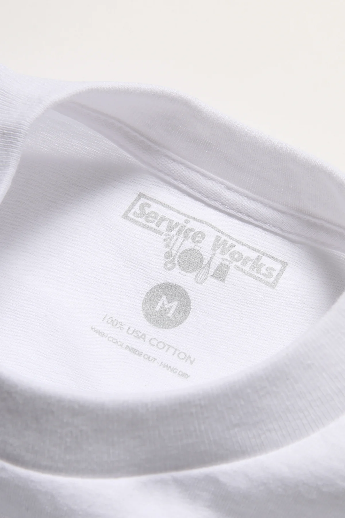Service Works - Logo Tee - White - Image 3