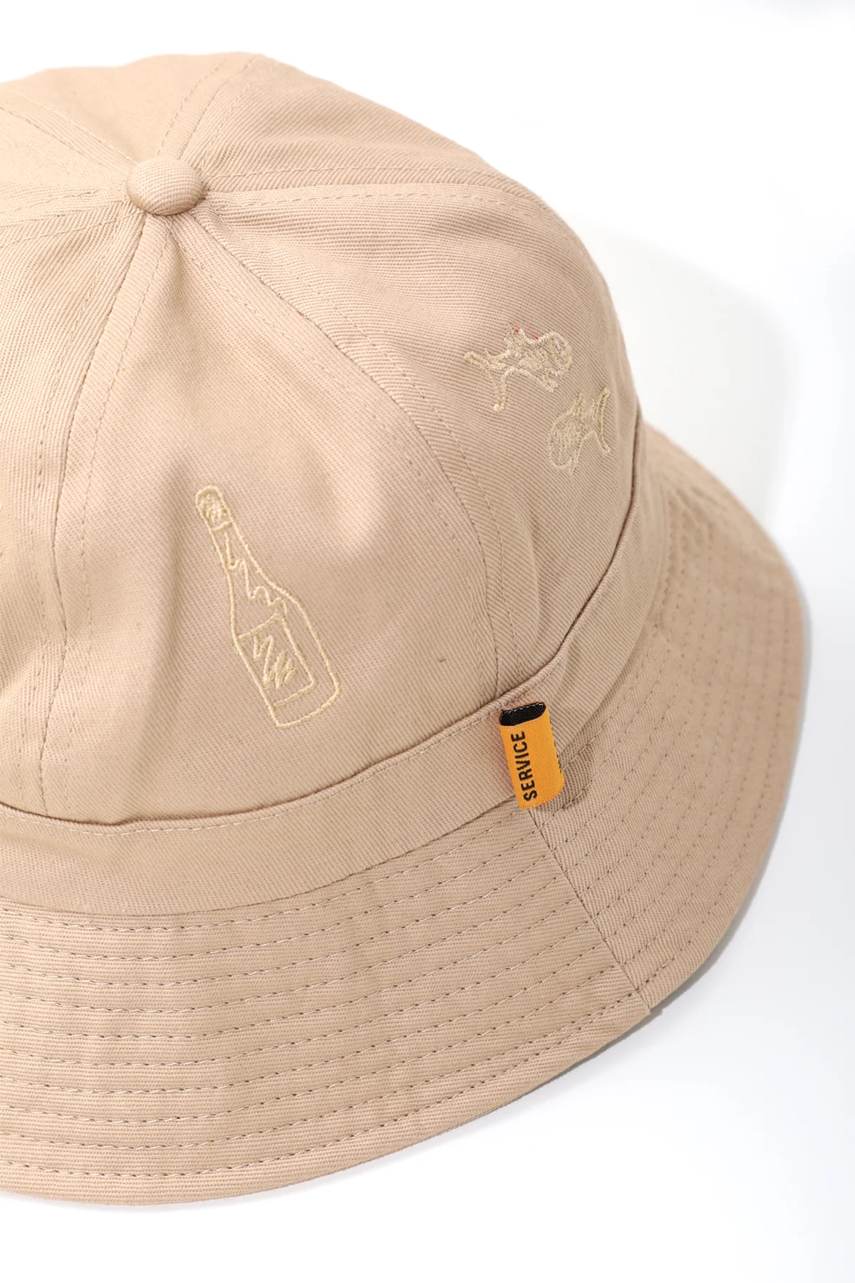 Service Works - Mardi Bucket Hat - Khaki - Image 3
