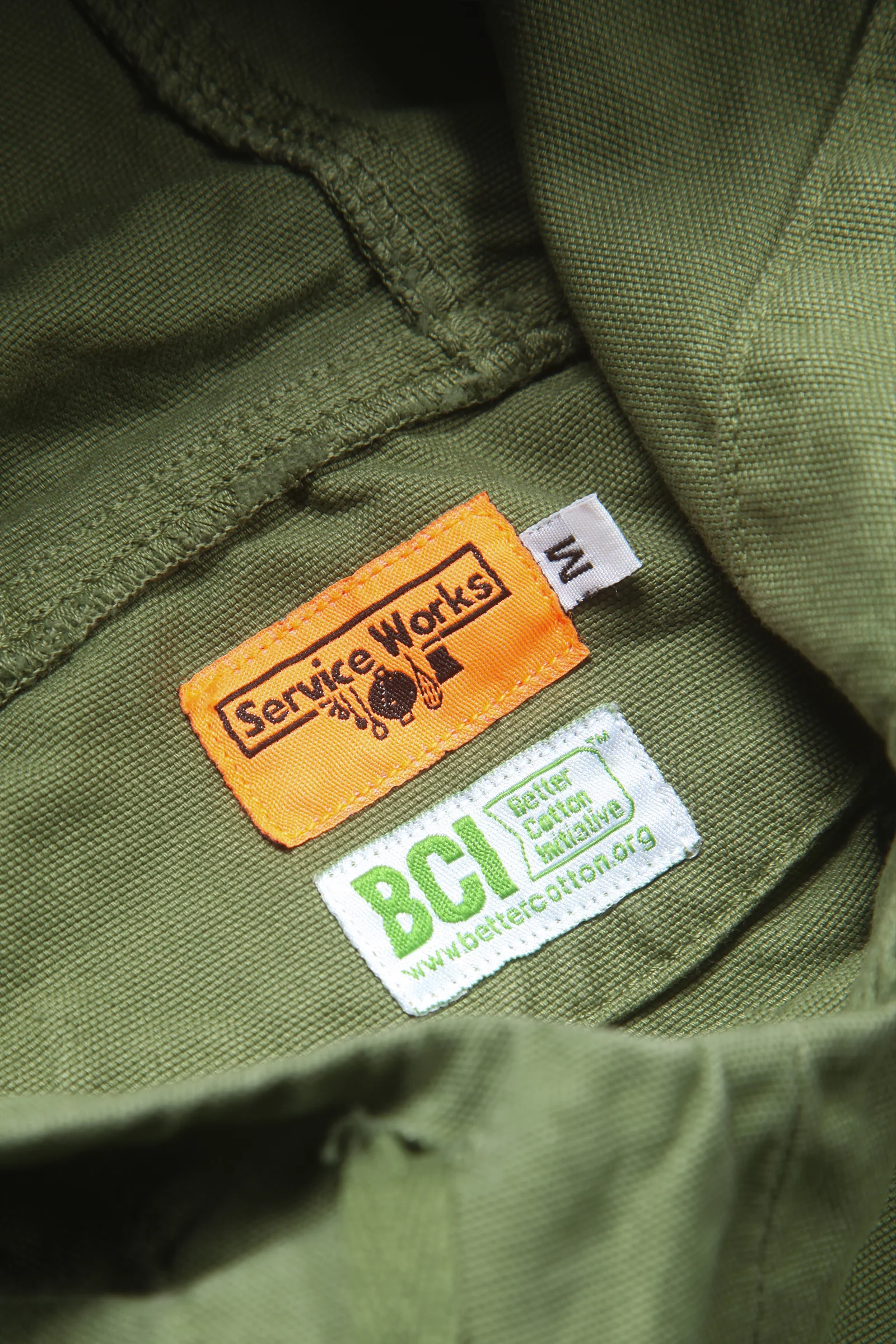 Service Works - Market Smock - Olive - Image 4